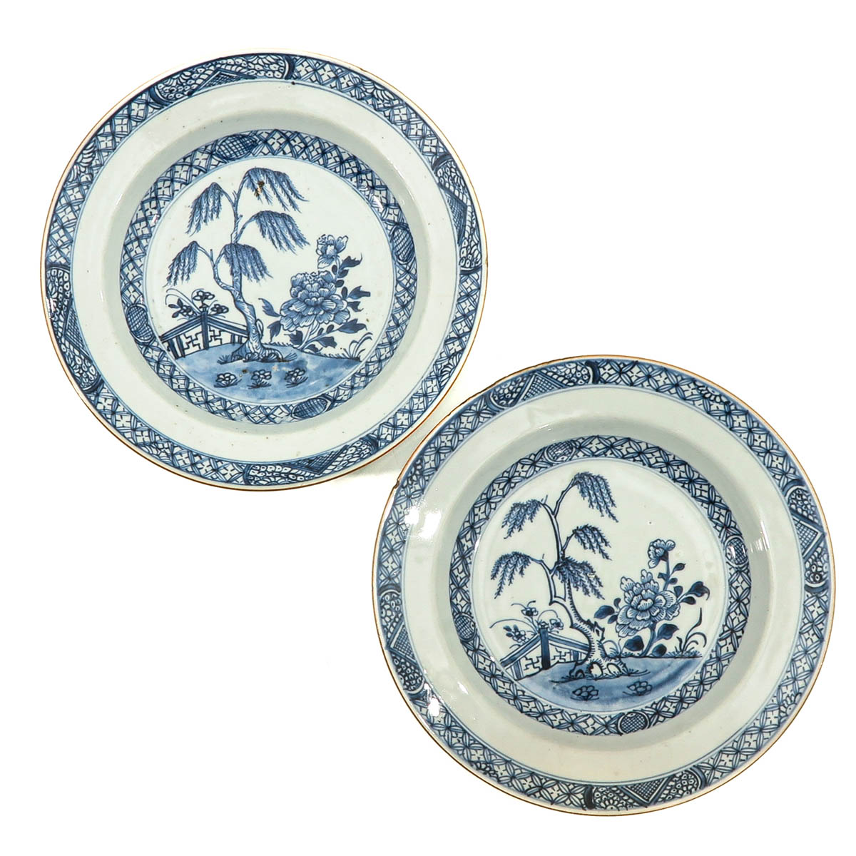 A Series of 6 Blue and White Plates - Image 7 of 10