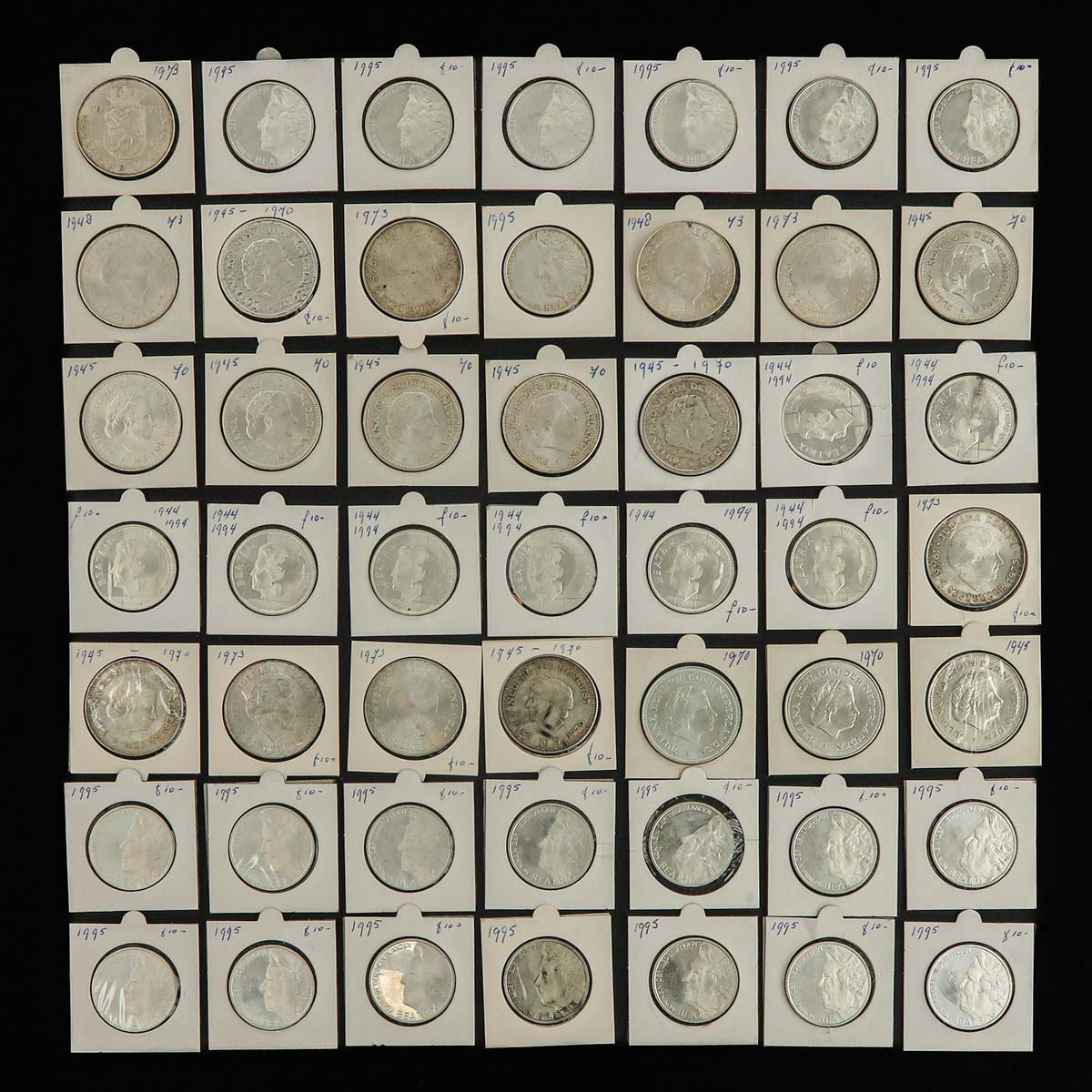 A Collection of 49 Coins - Bild 2 aus 2