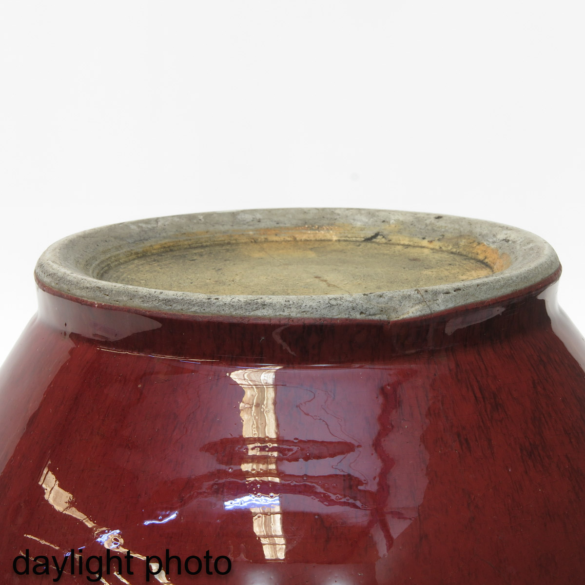 A Sang de Boeuf Vase - Image 8 of 9