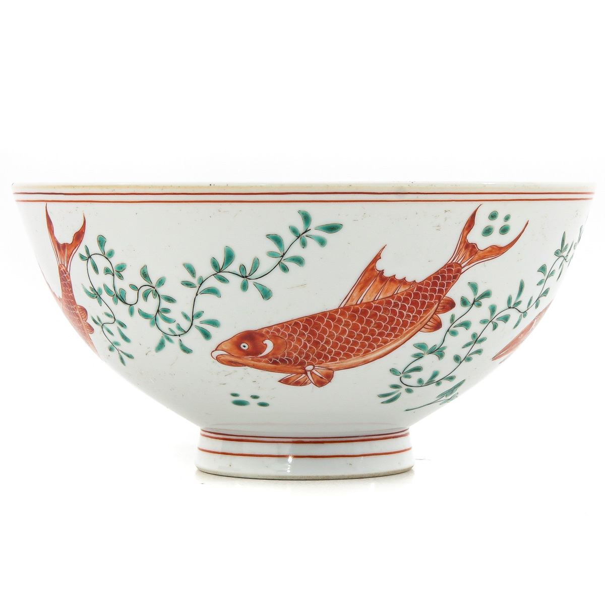 A Polychrome Decor Bowl - Image 4 of 10