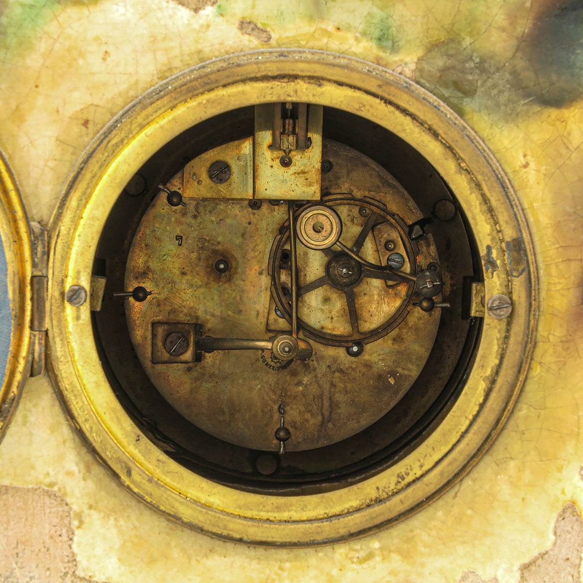 A Cornelis Steenstra Mantel Clock - Image 7 of 10