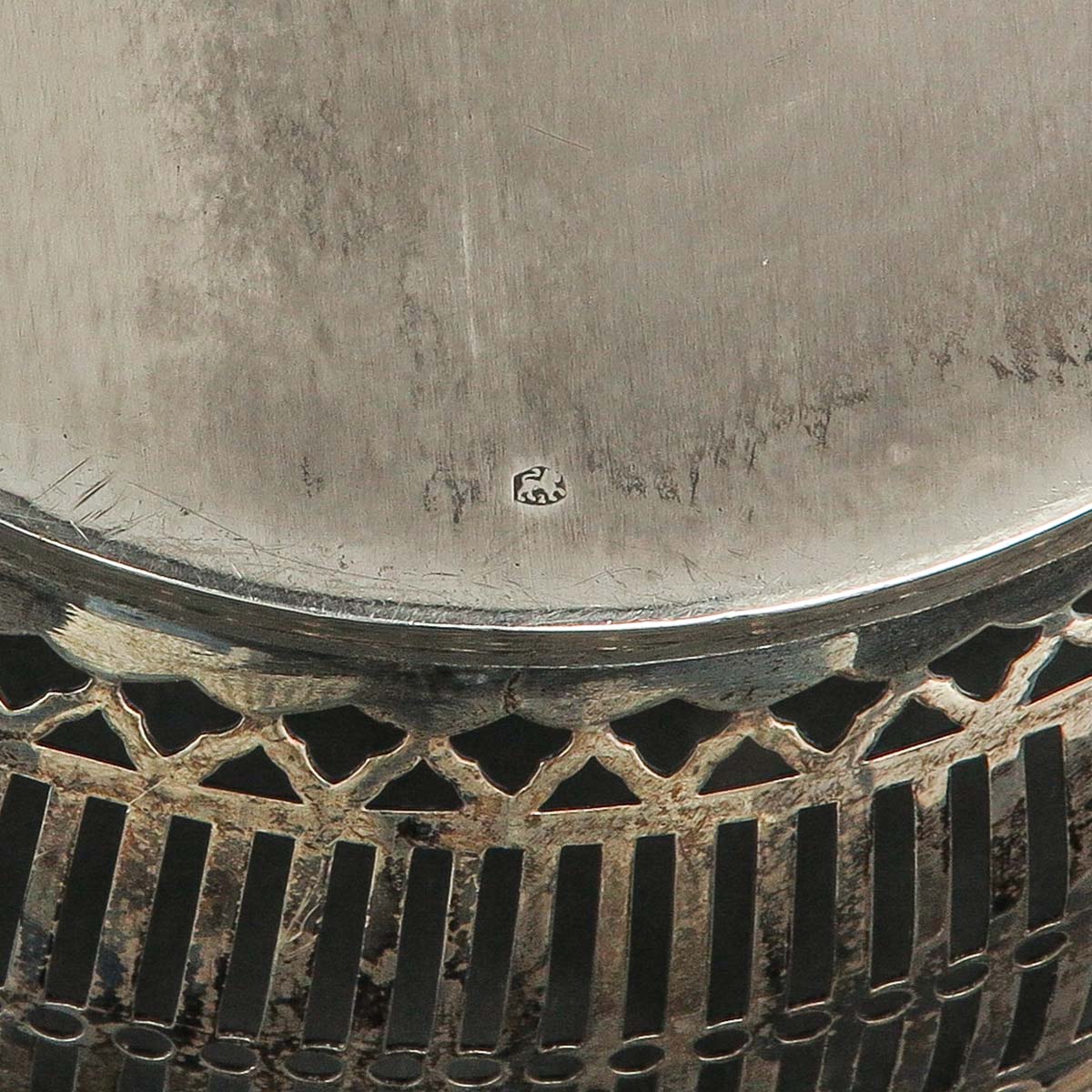 A Dutch Silver Basket - Image 7 of 7