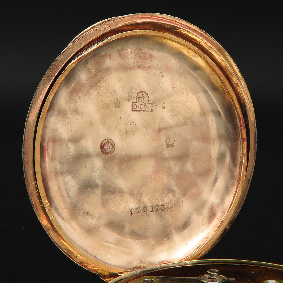 A 14k Gold Pocket Watch - Image 6 of 8