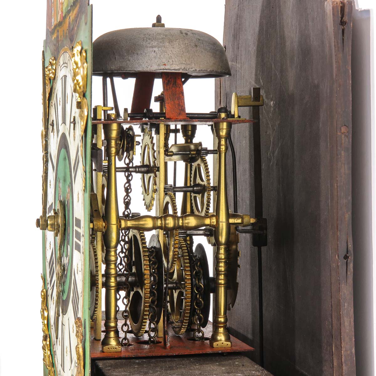 A Dutch Hanging Clock - Image 8 of 10