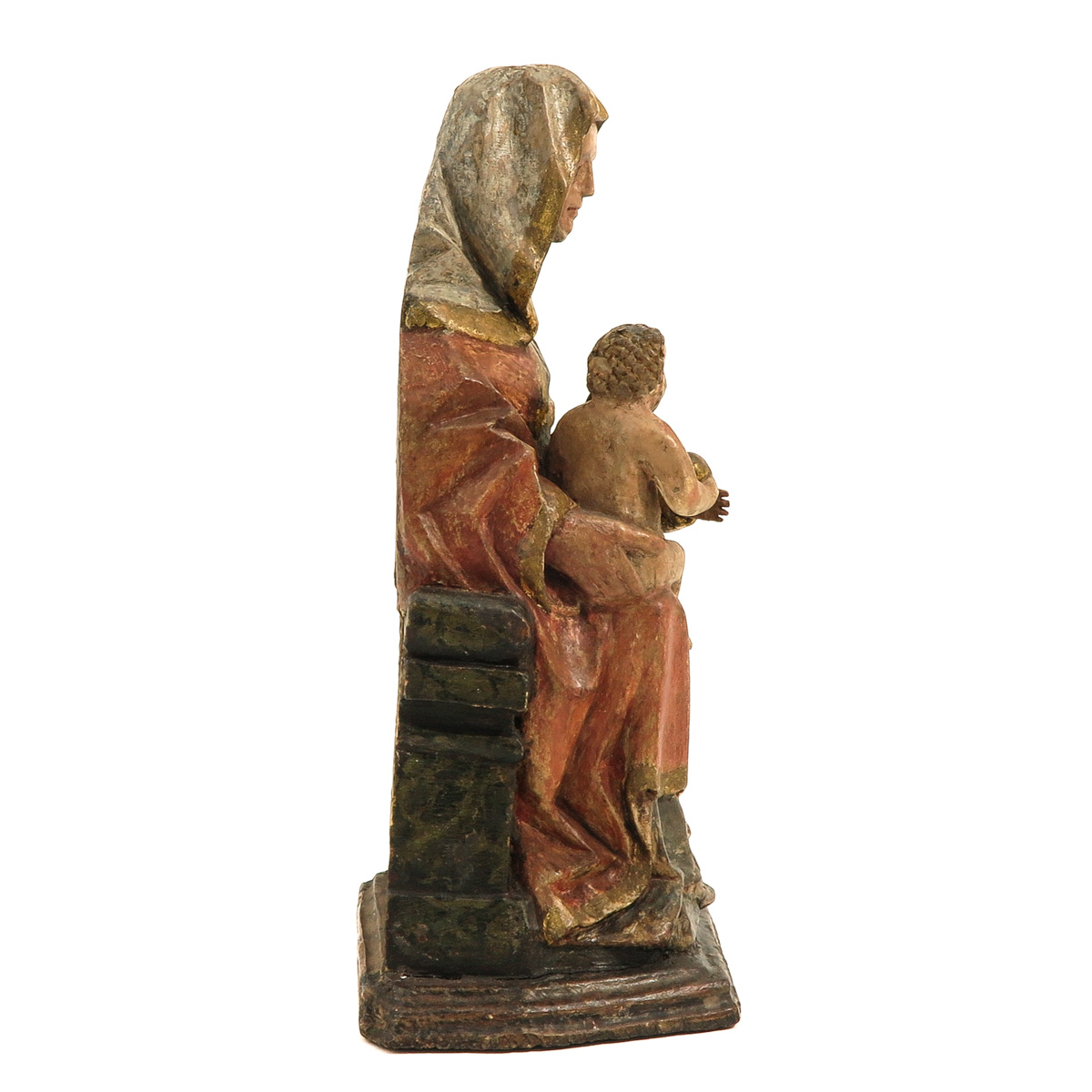 A 17th Century Religious Sculpture - Image 4 of 10