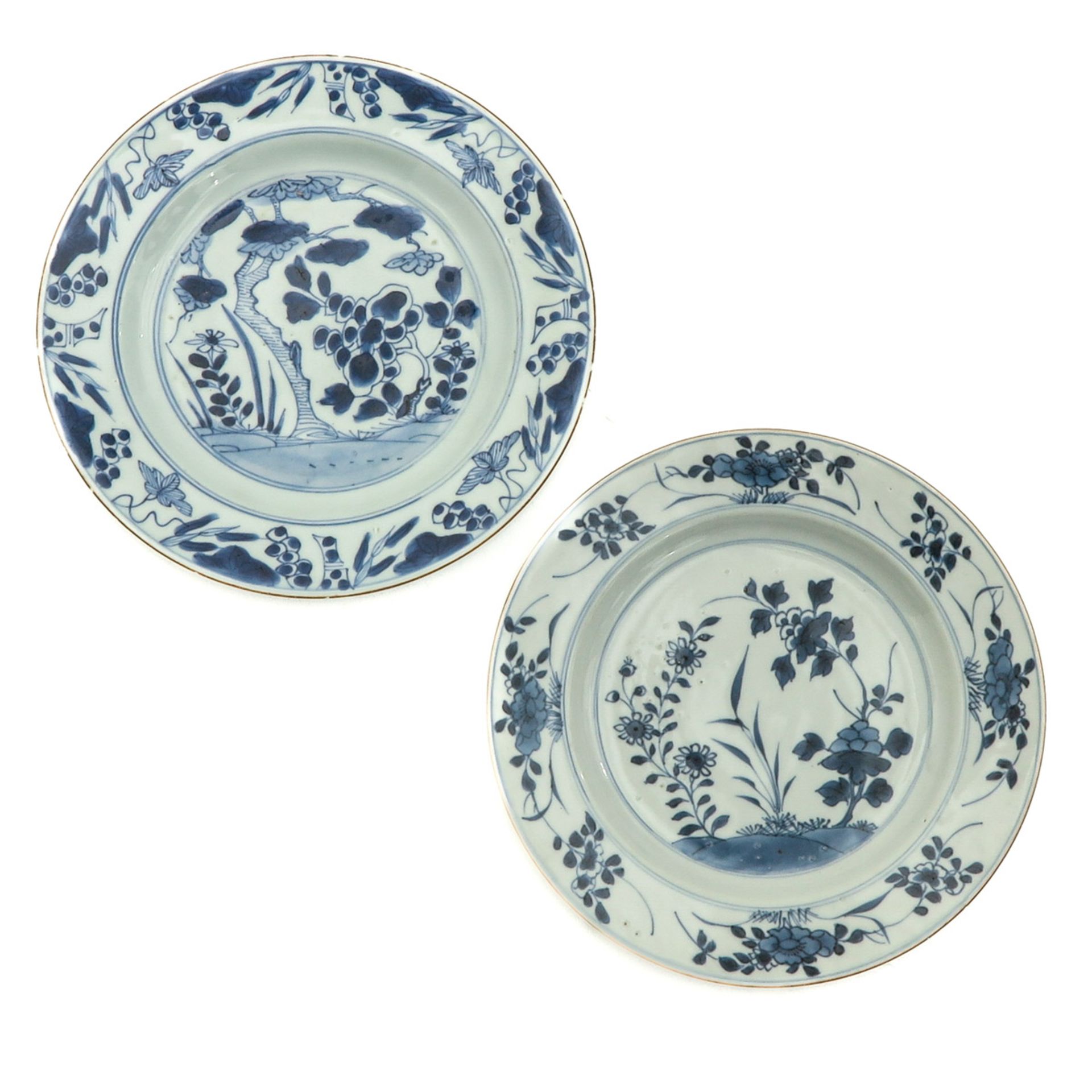 A Collection of 6 Blue and White Plates - Image 7 of 10