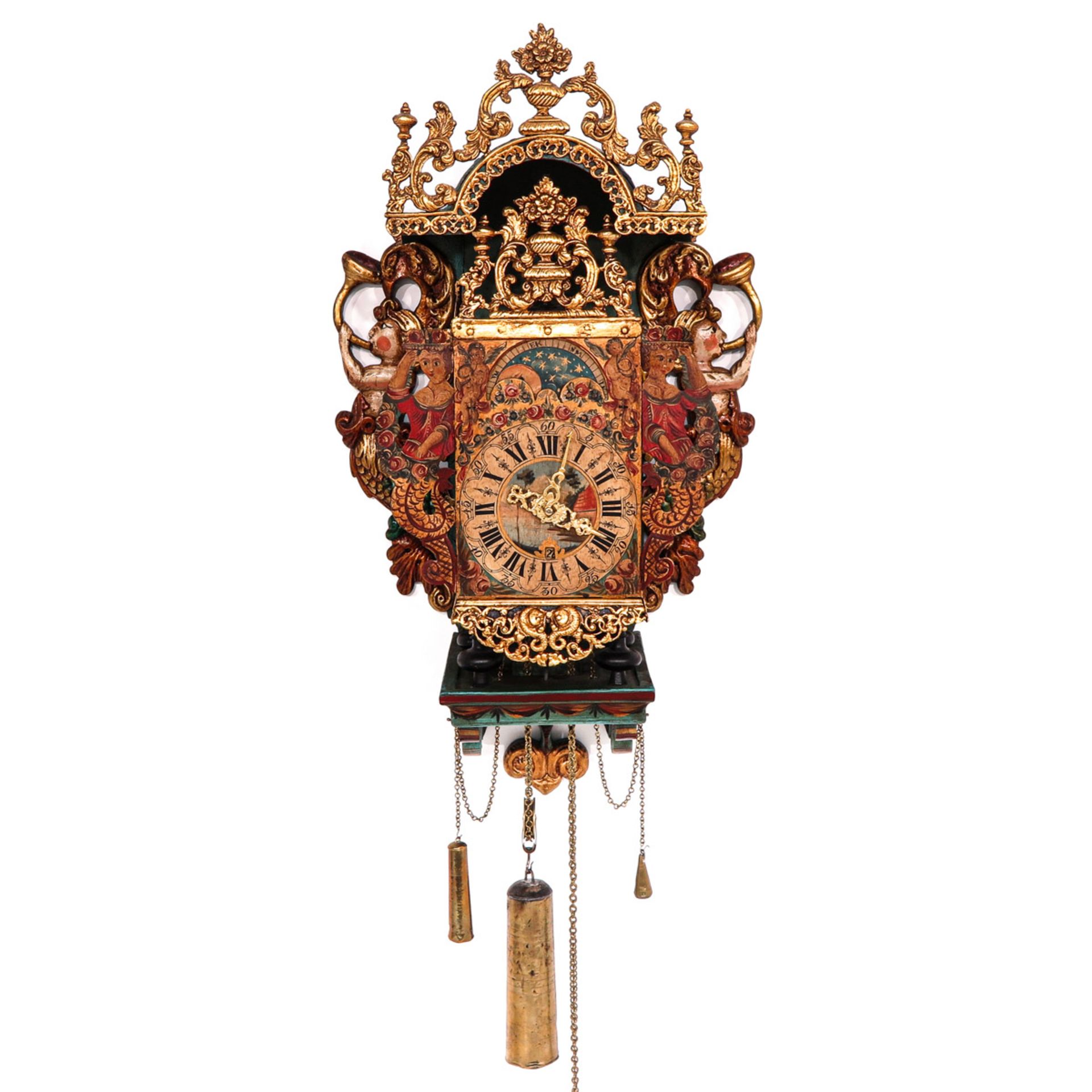 An 18th Century Hanging Clock