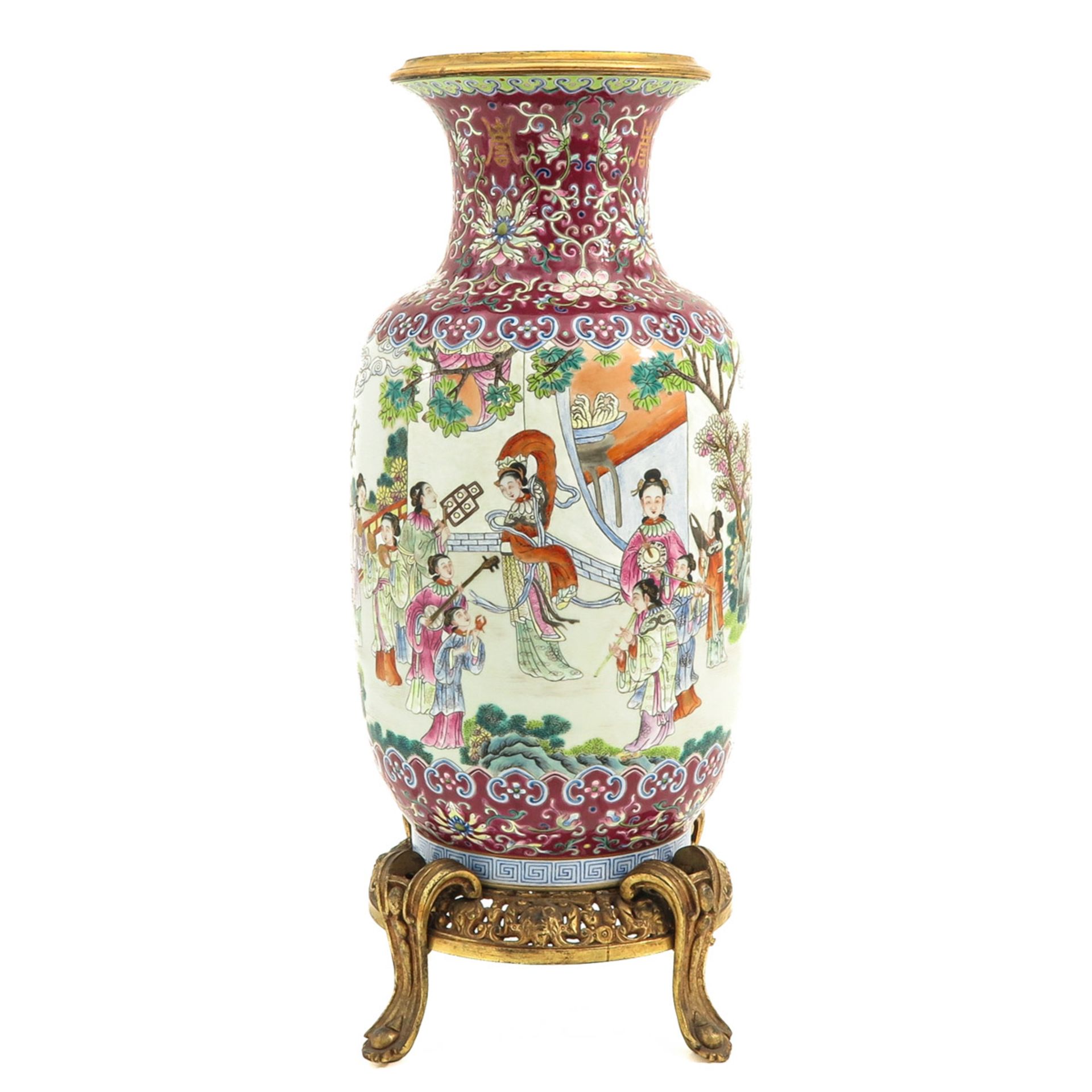 A Famille Rose Vase - Image 3 of 10