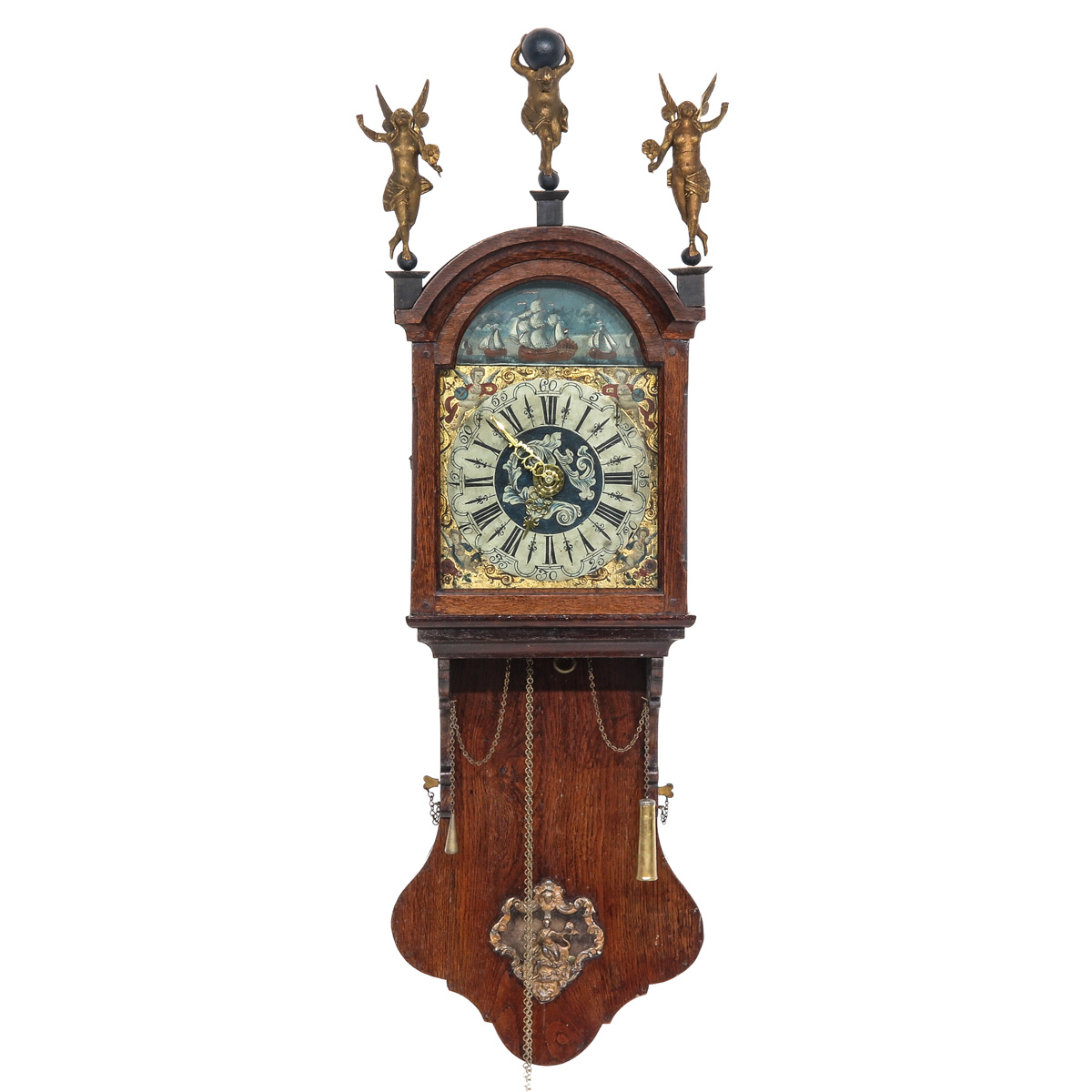 A Dutch Hanging Clock