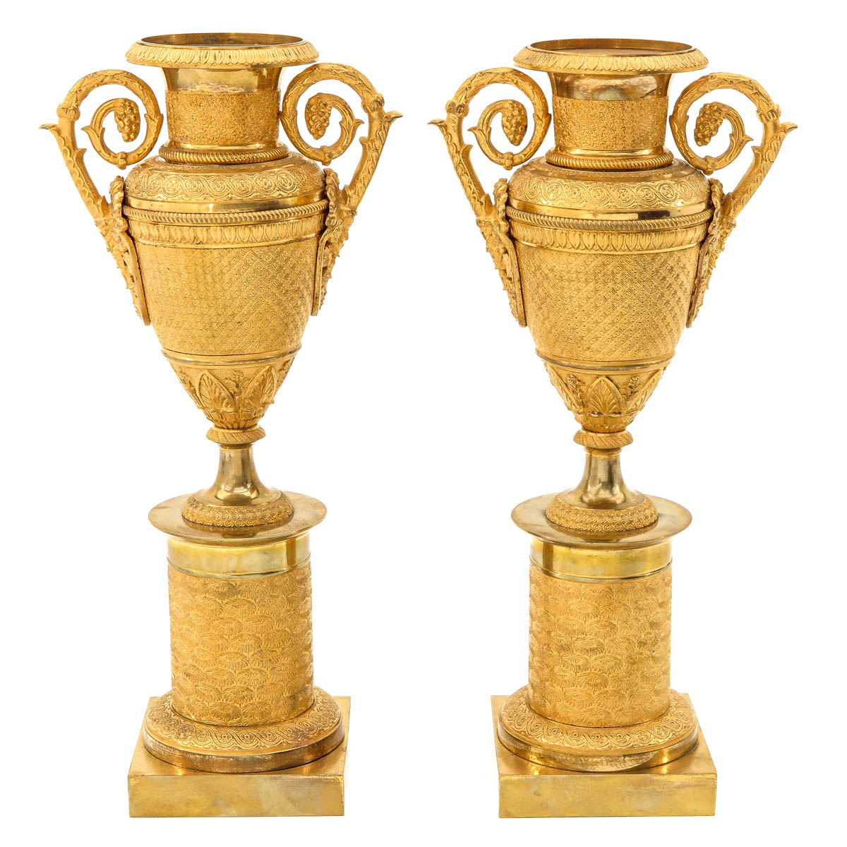 A Pair of Empire Period Vases