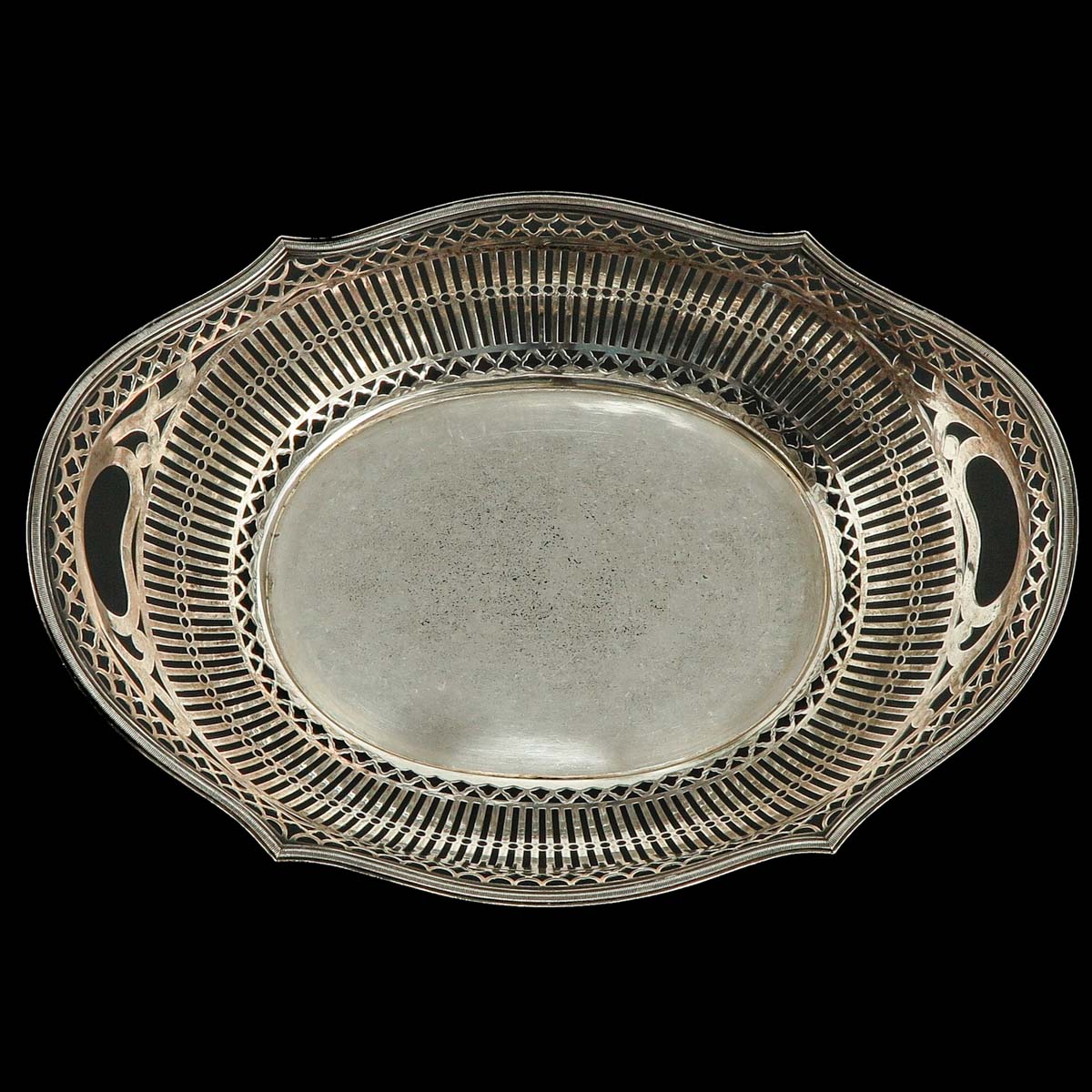 A Dutch Silver Basket - Image 5 of 7