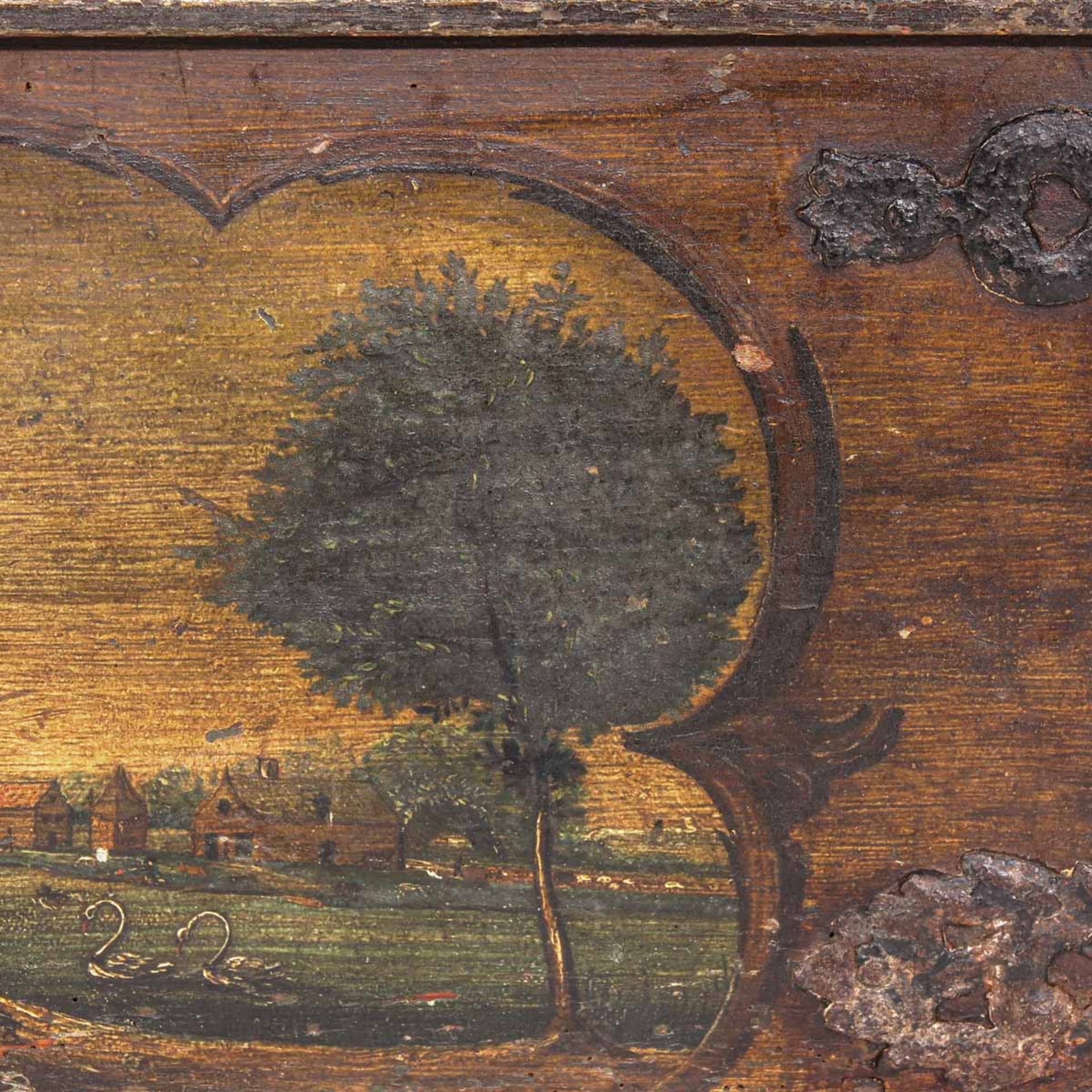 An 18th Century Ship's Chest - Bild 8 aus 10