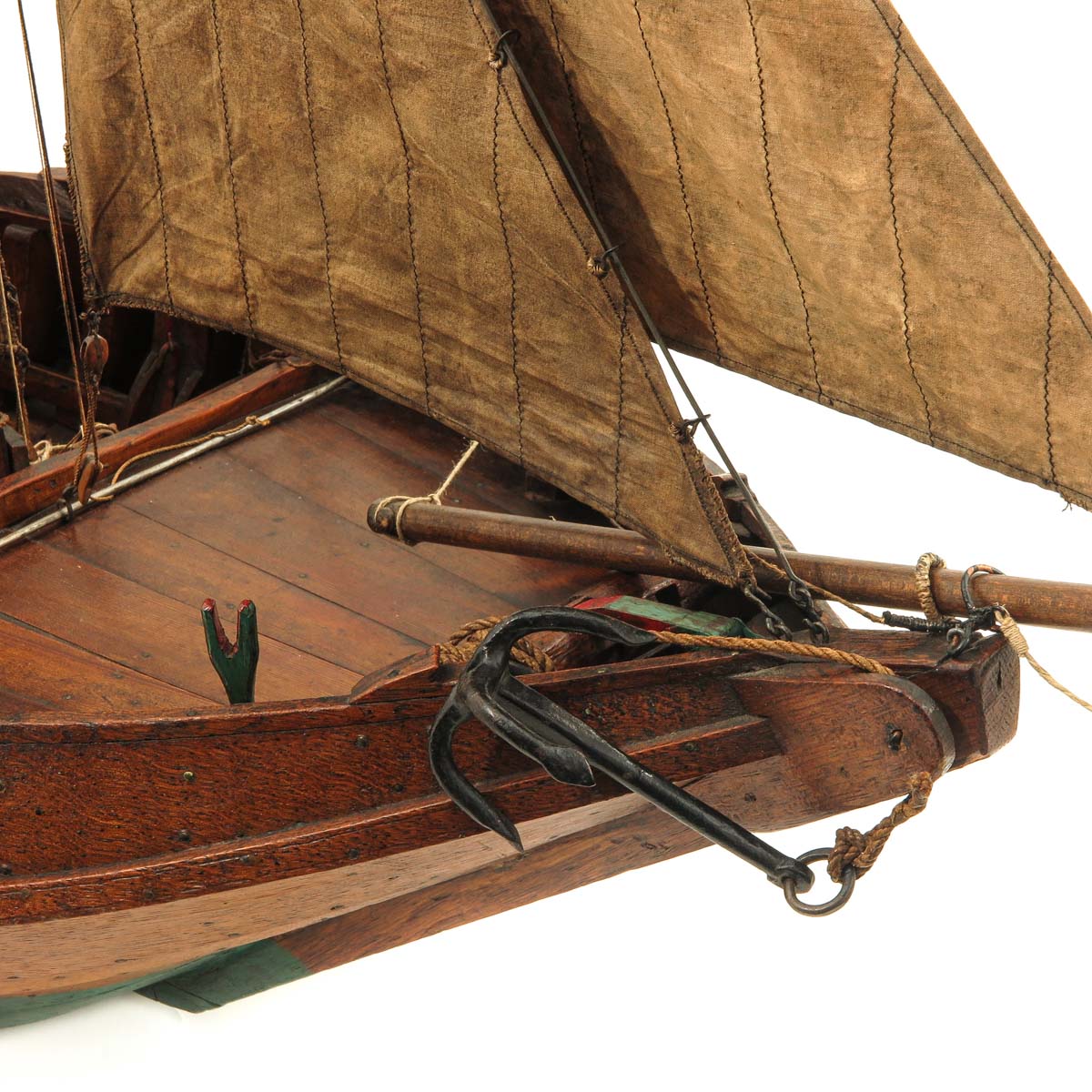 A 19th Century Model Ship - Image 7 of 10