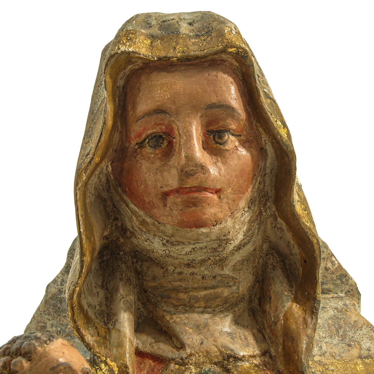 A 17th Century Religious Sculpture - Image 7 of 10