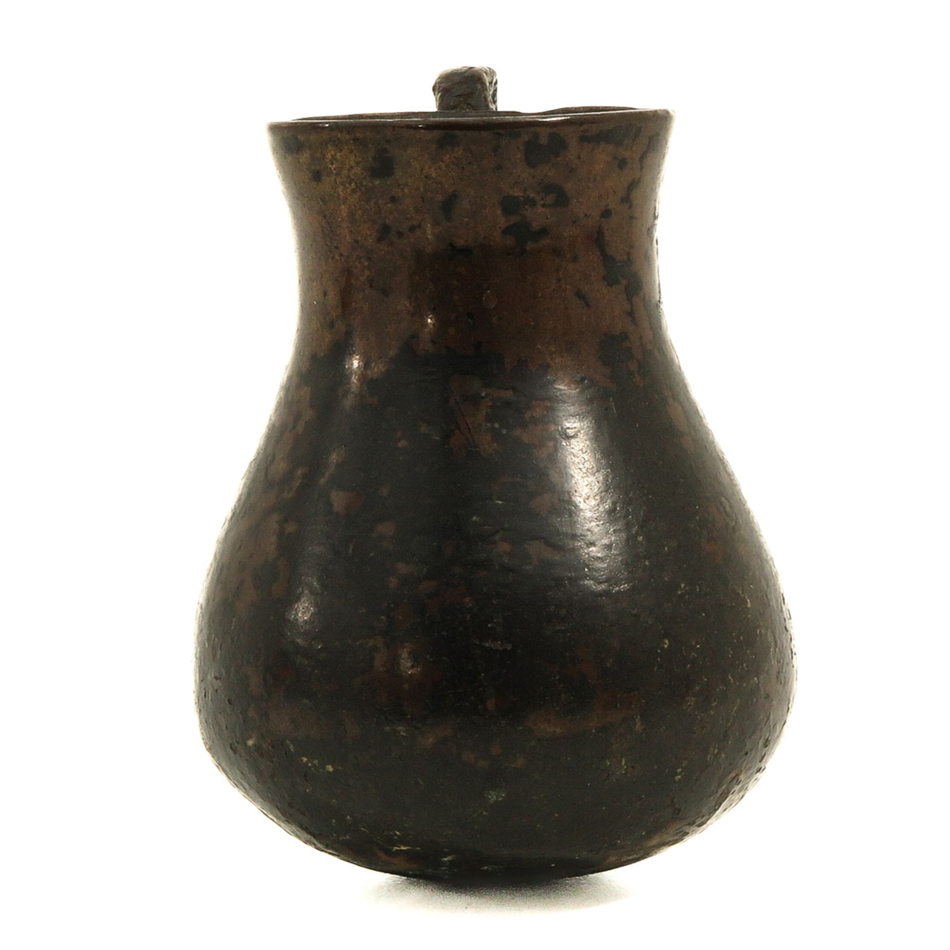 A 14th Century Bronze Measuring Cup - Bild 5 aus 9