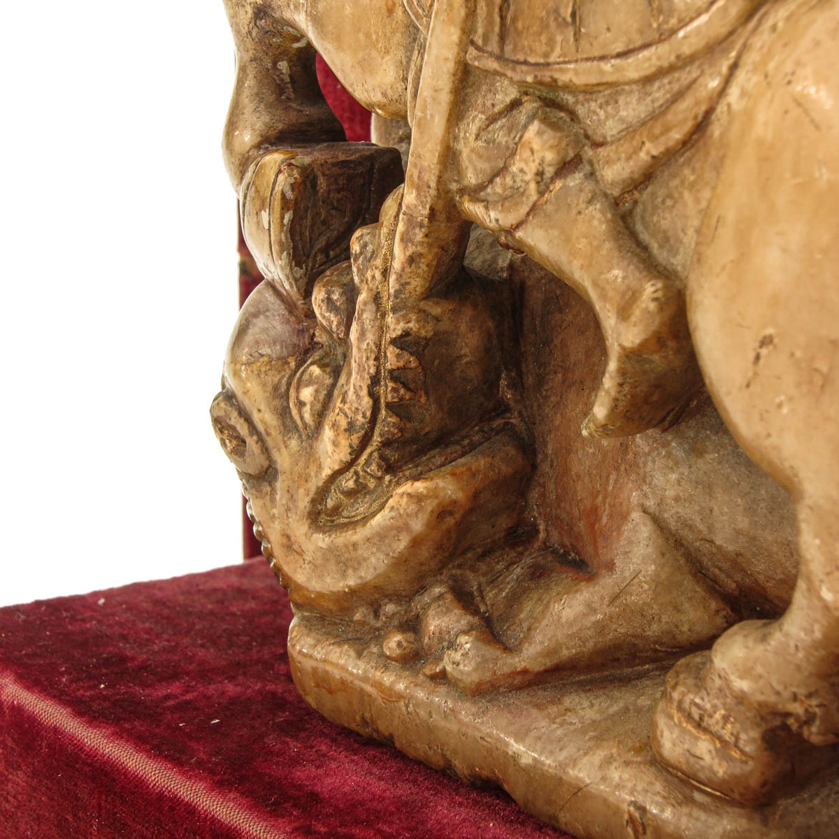 A 16th Century Religious Alabaster Sculpture - Image 8 of 8