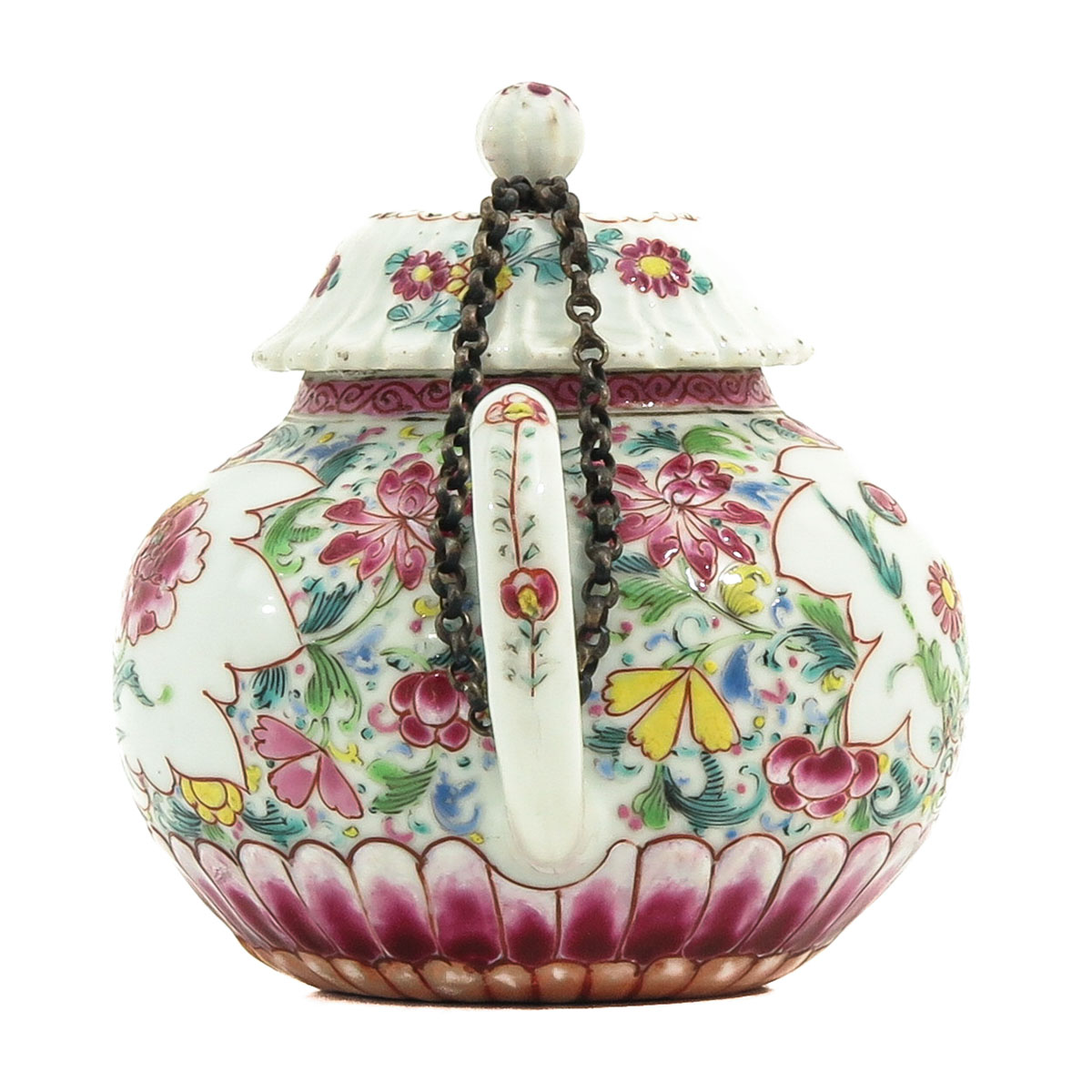 A Famille Rose Teapot - Image 2 of 10