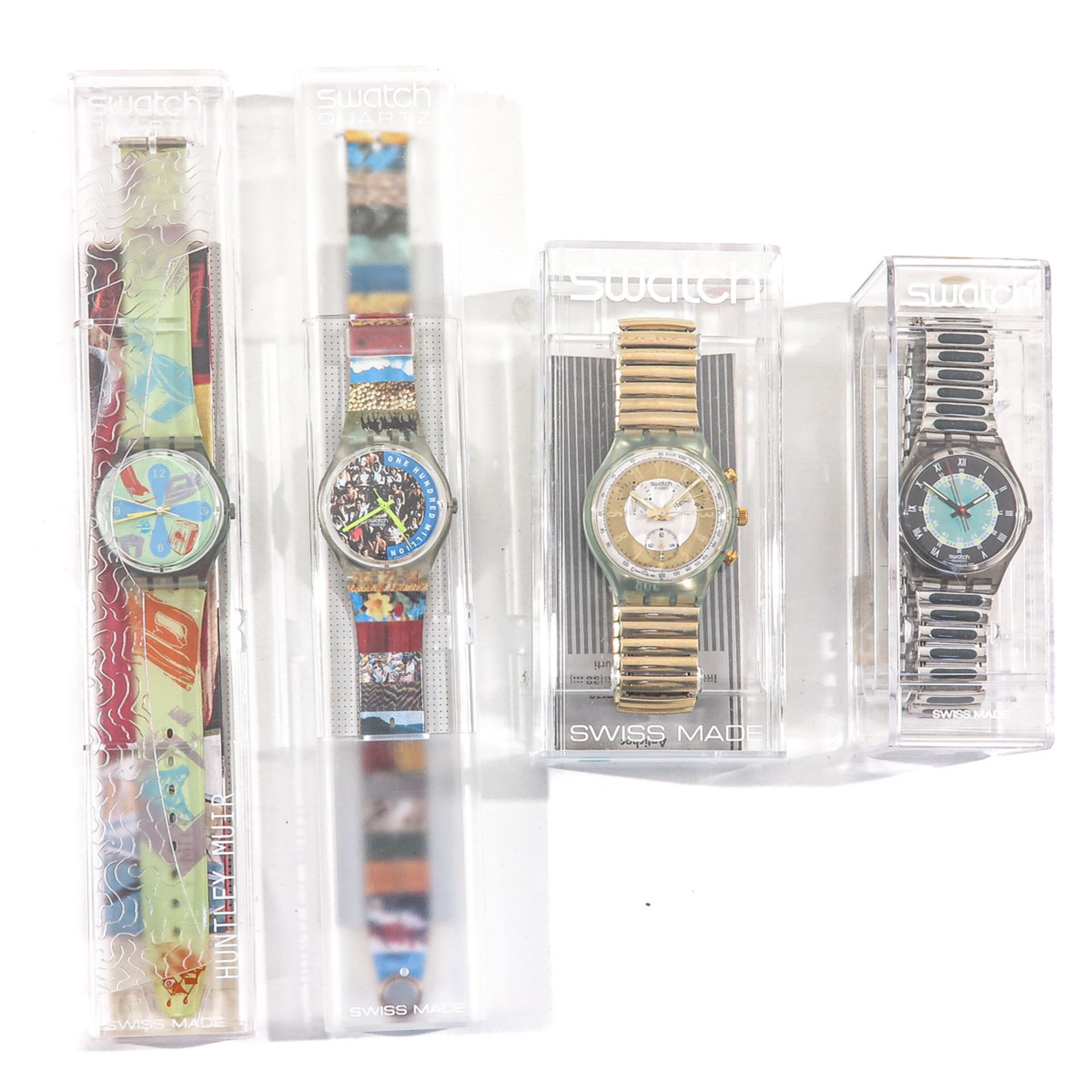 A Collection of 10 Swatch Watches - Bild 7 aus 8