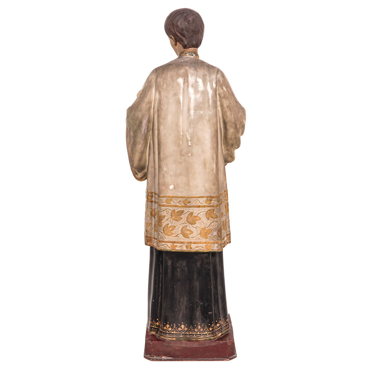 A 19th Century Sculpture of Priest - Image 3 of 10