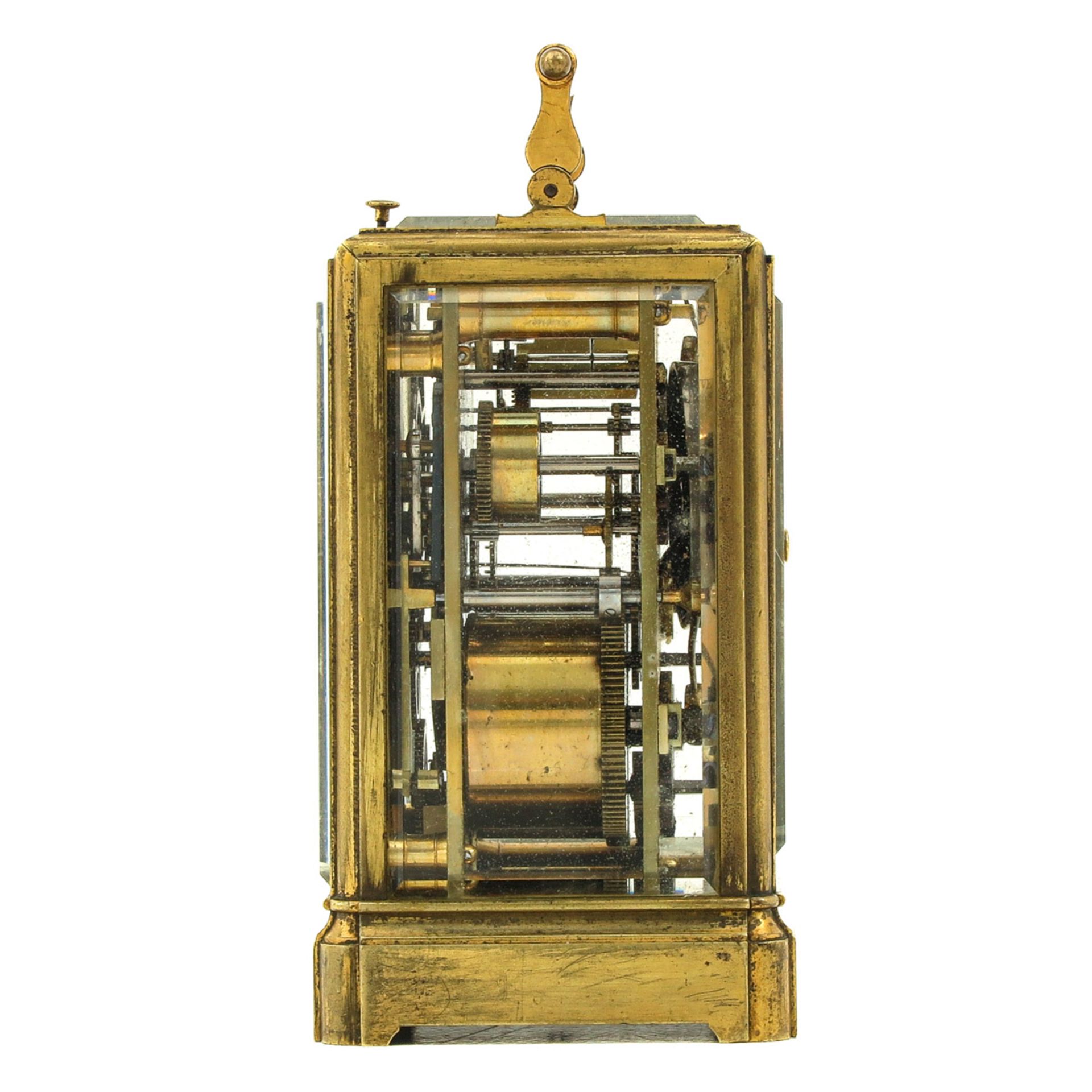 Carriage clock - Image 2 of 9
