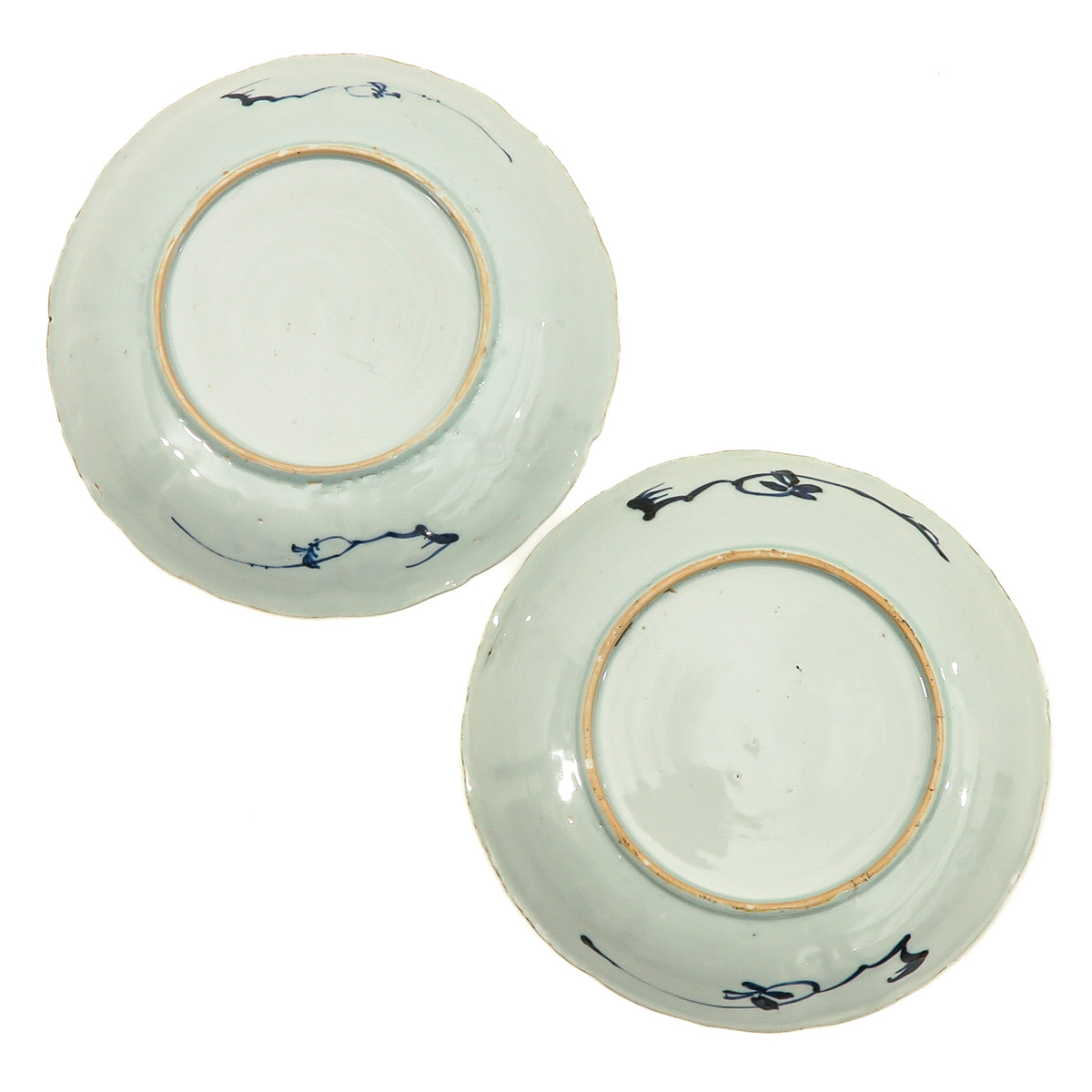 A Pair of Blue and White Plates - Image 2 of 9