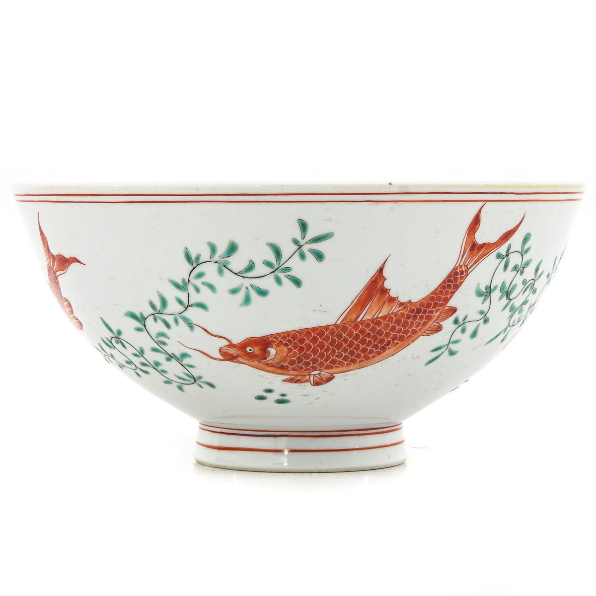 A Polychrome Decor Bowl - Image 3 of 10