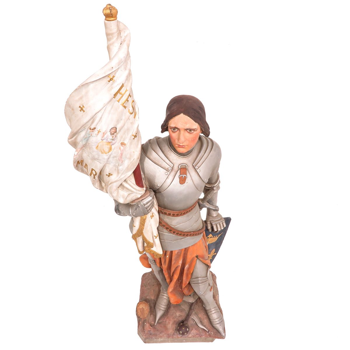 A 19th Century Sculpture of Joan of Arc - Image 5 of 10