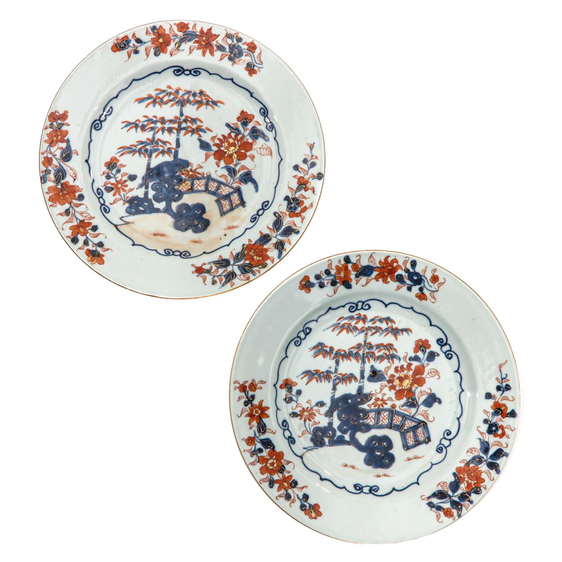 A Series of 6 Imari Plates - Bild 7 aus 10