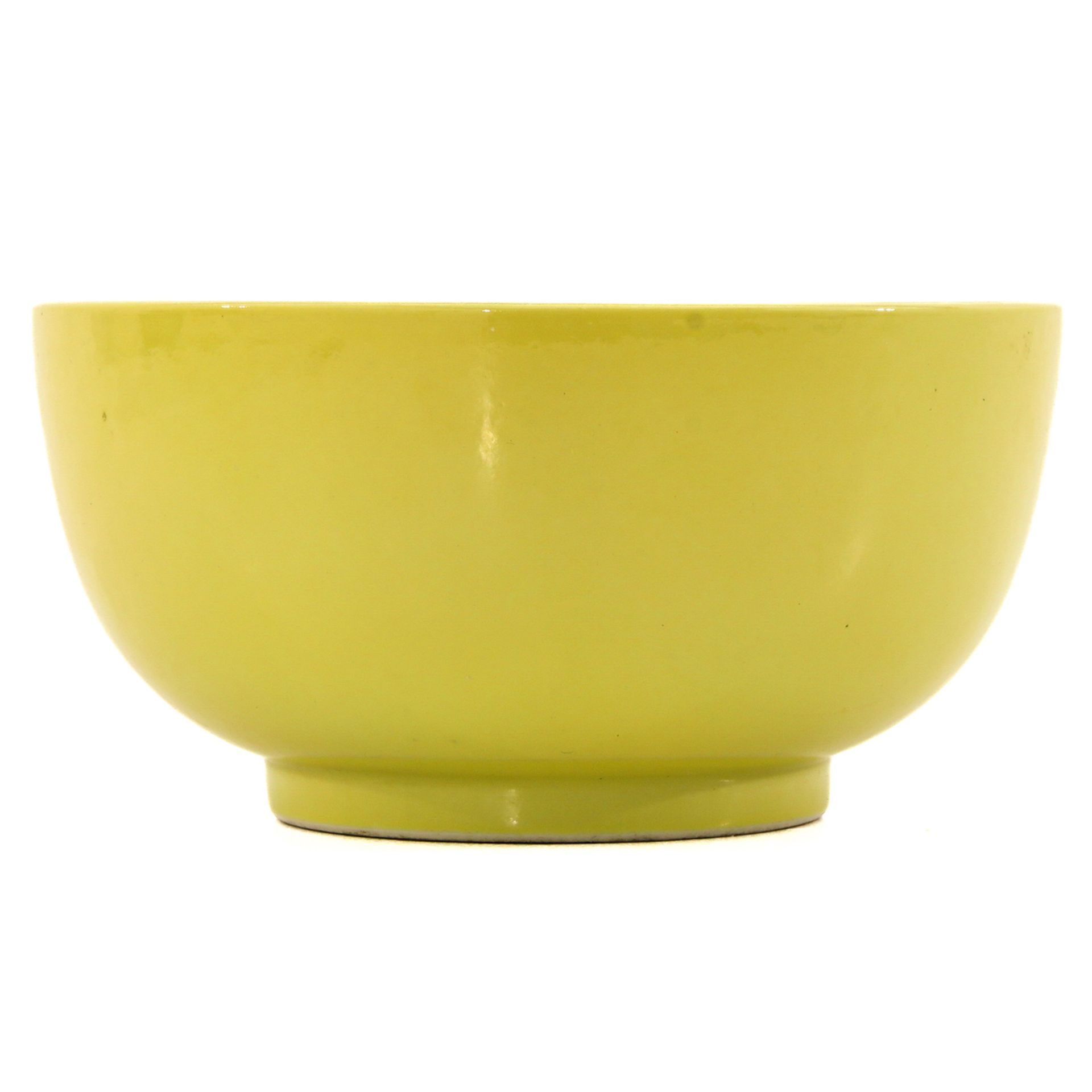 A Yellow Glaze Bowl - Image 2 of 9