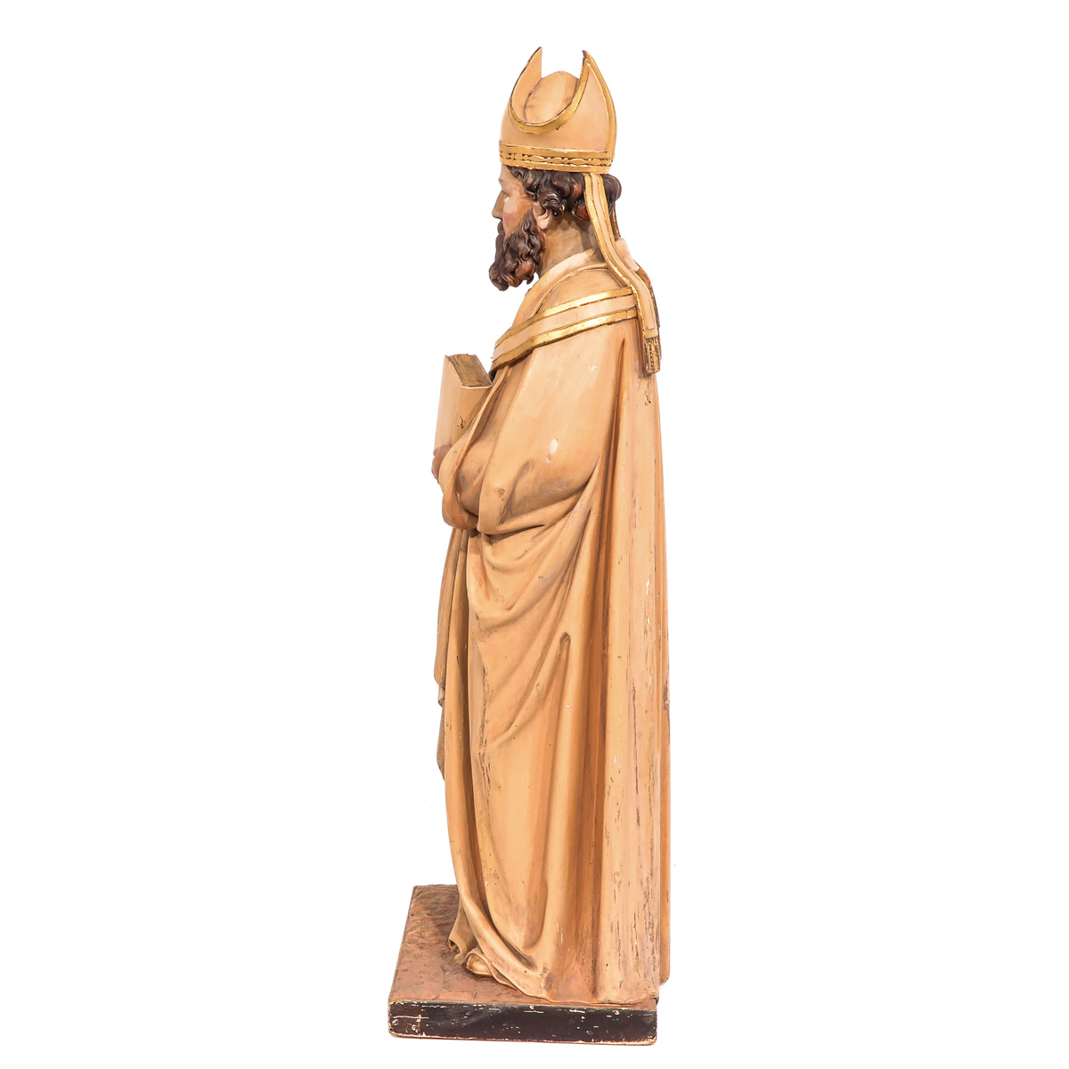 A 19th Century Sculpture of Saint Augustine - Image 2 of 10