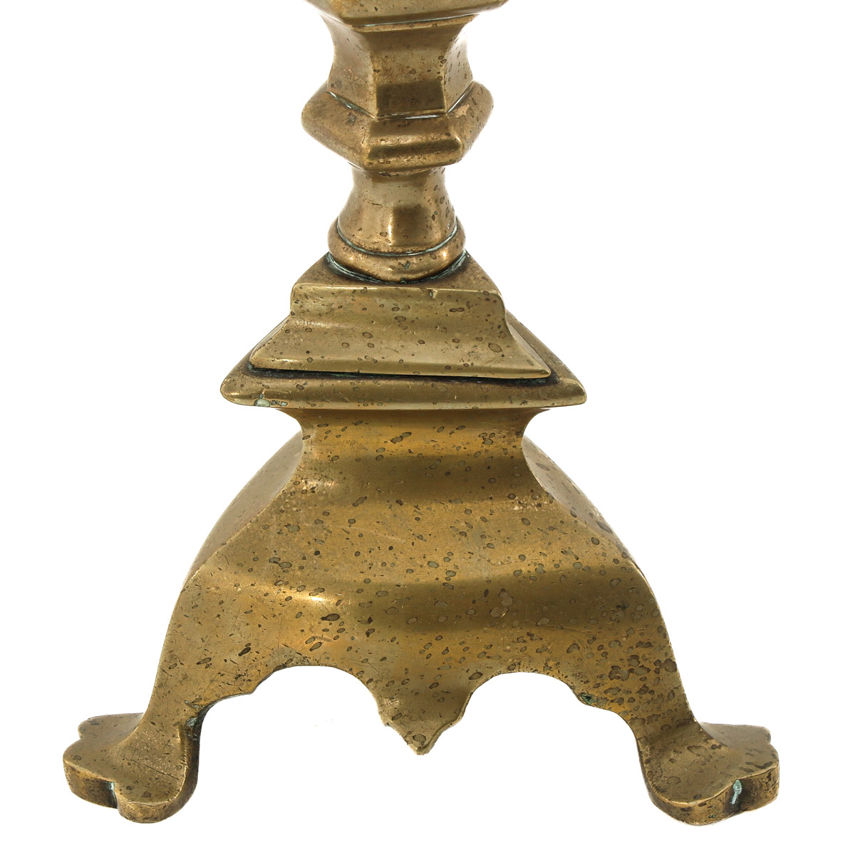 A Pair of Altar Candlesticks - Image 8 of 10