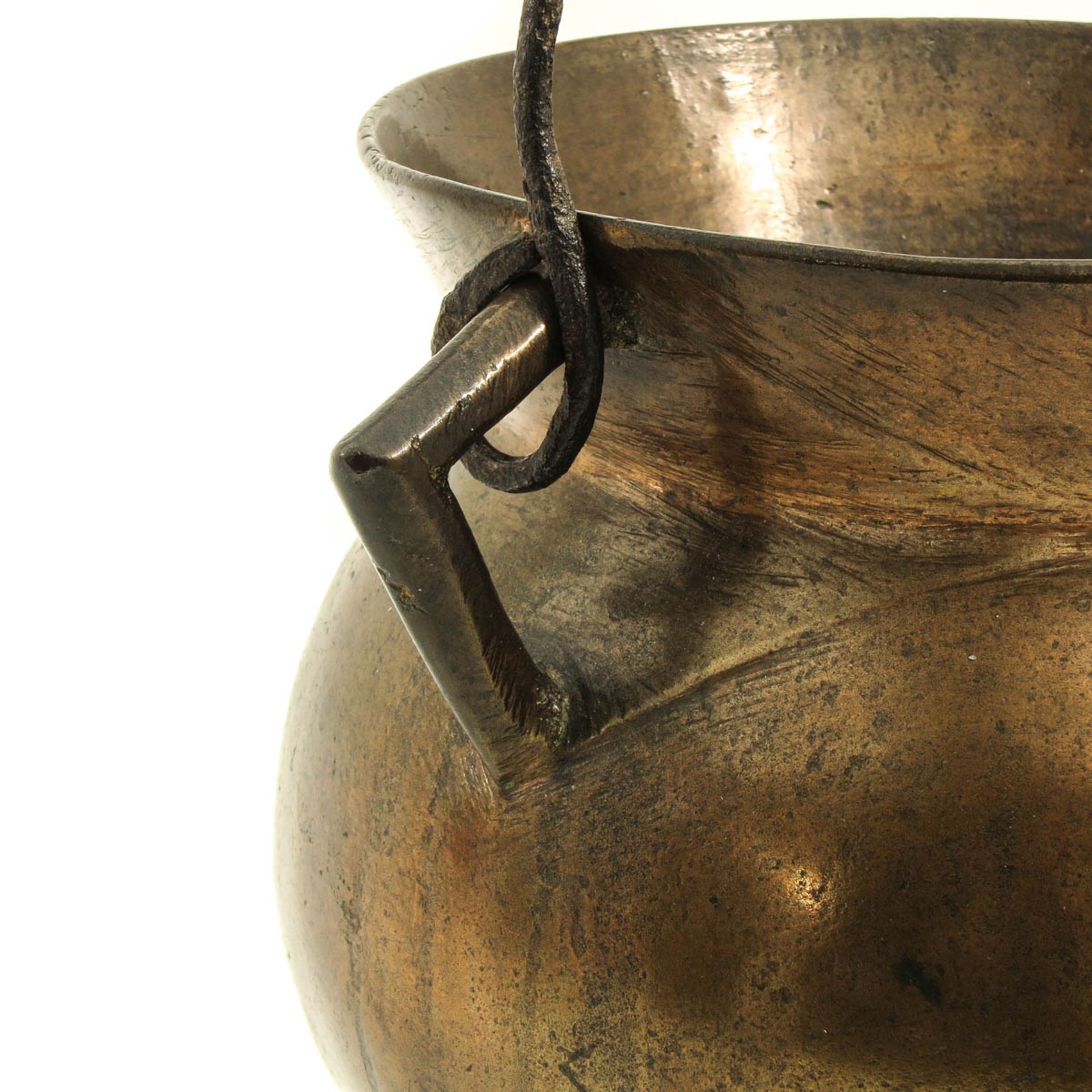 A 17th Century Bronze Pot - Bild 7 aus 8