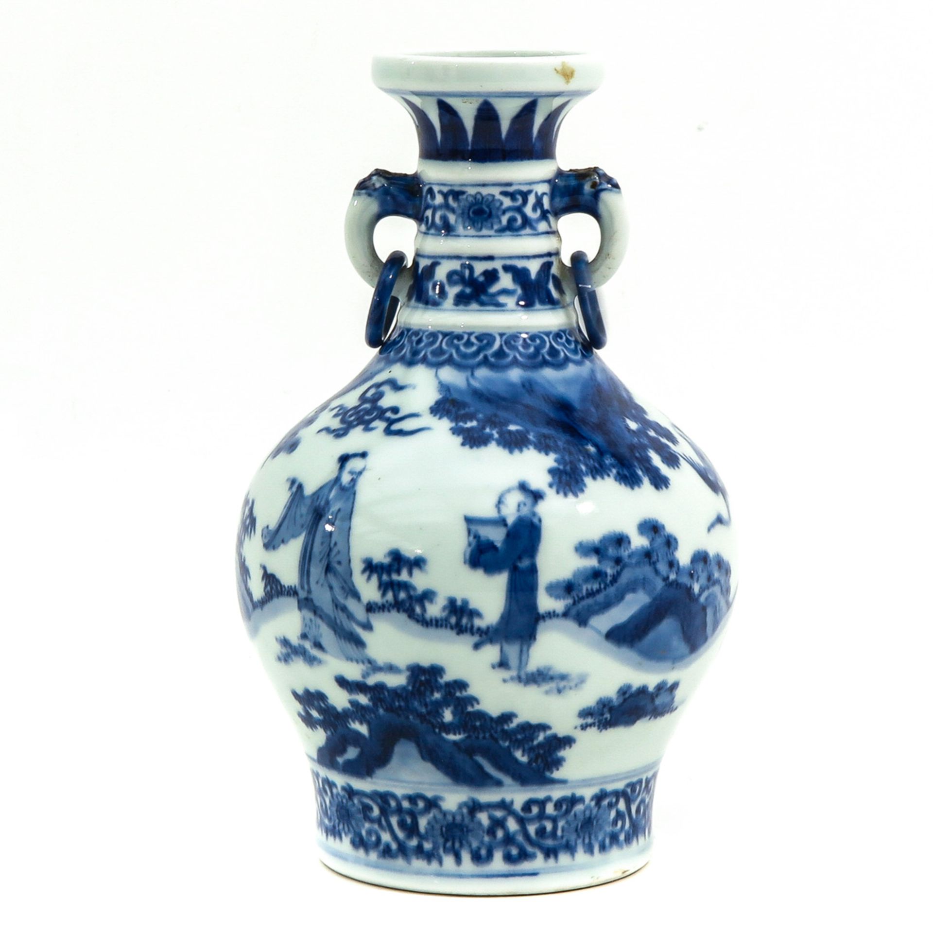 A Blue and White Vase - Image 3 of 9