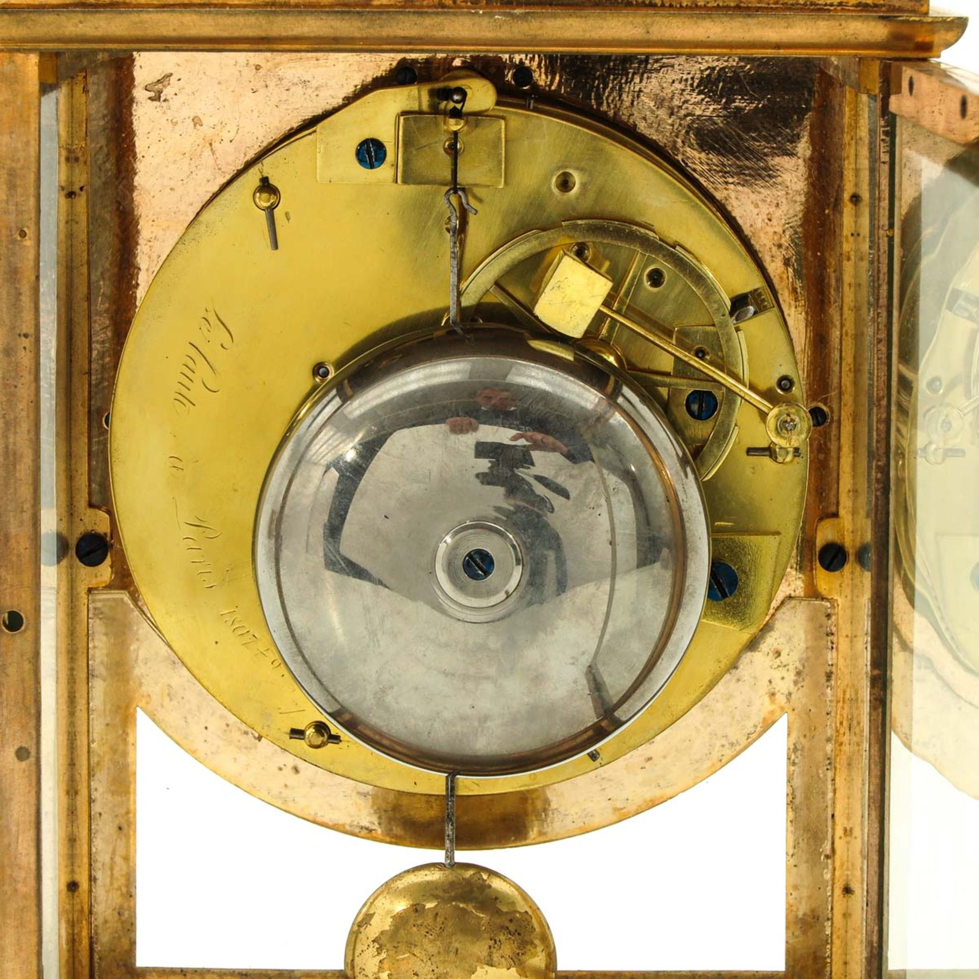 A French Carriage Clock - Image 7 of 9
