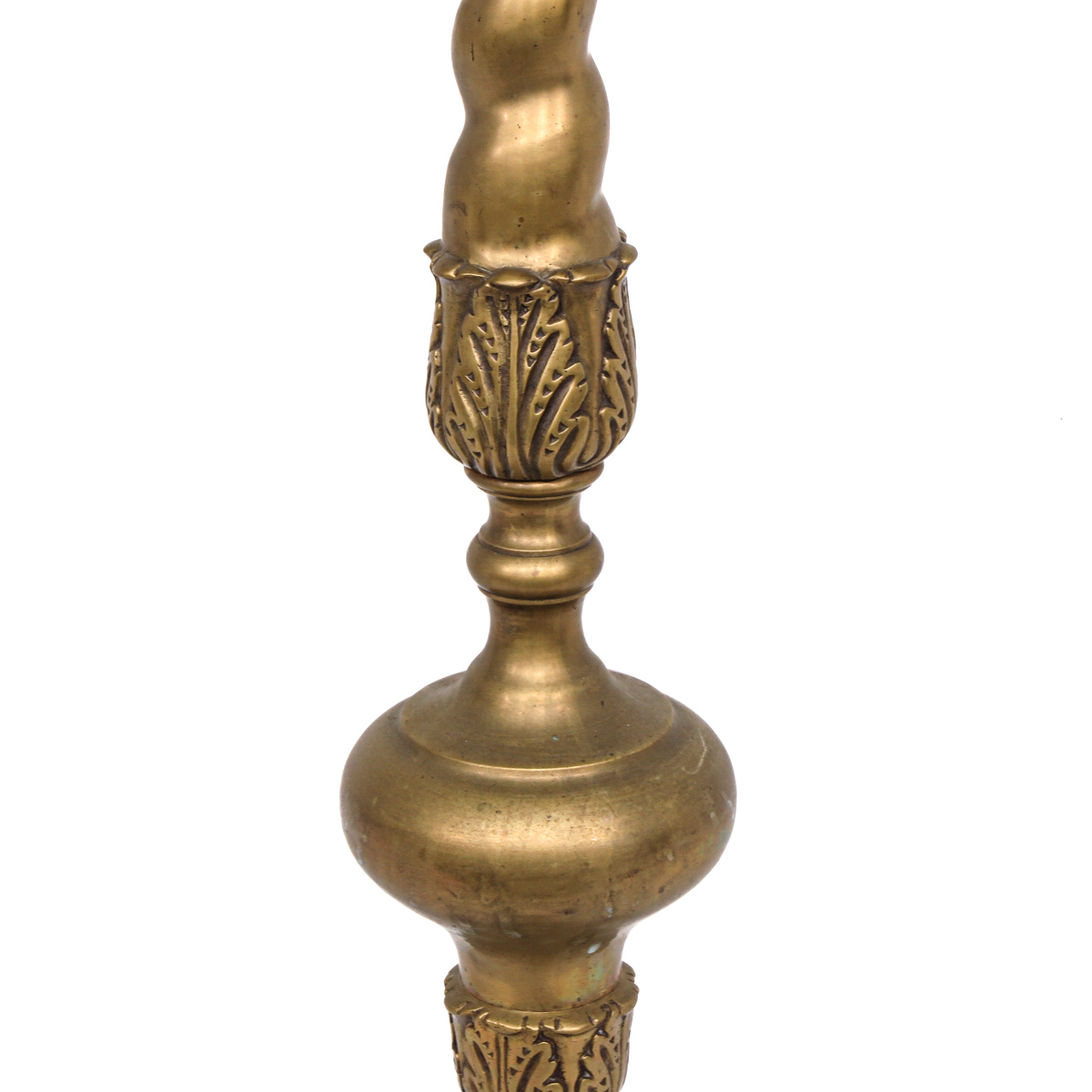 A Bronze Altar Candlestick - Image 8 of 9