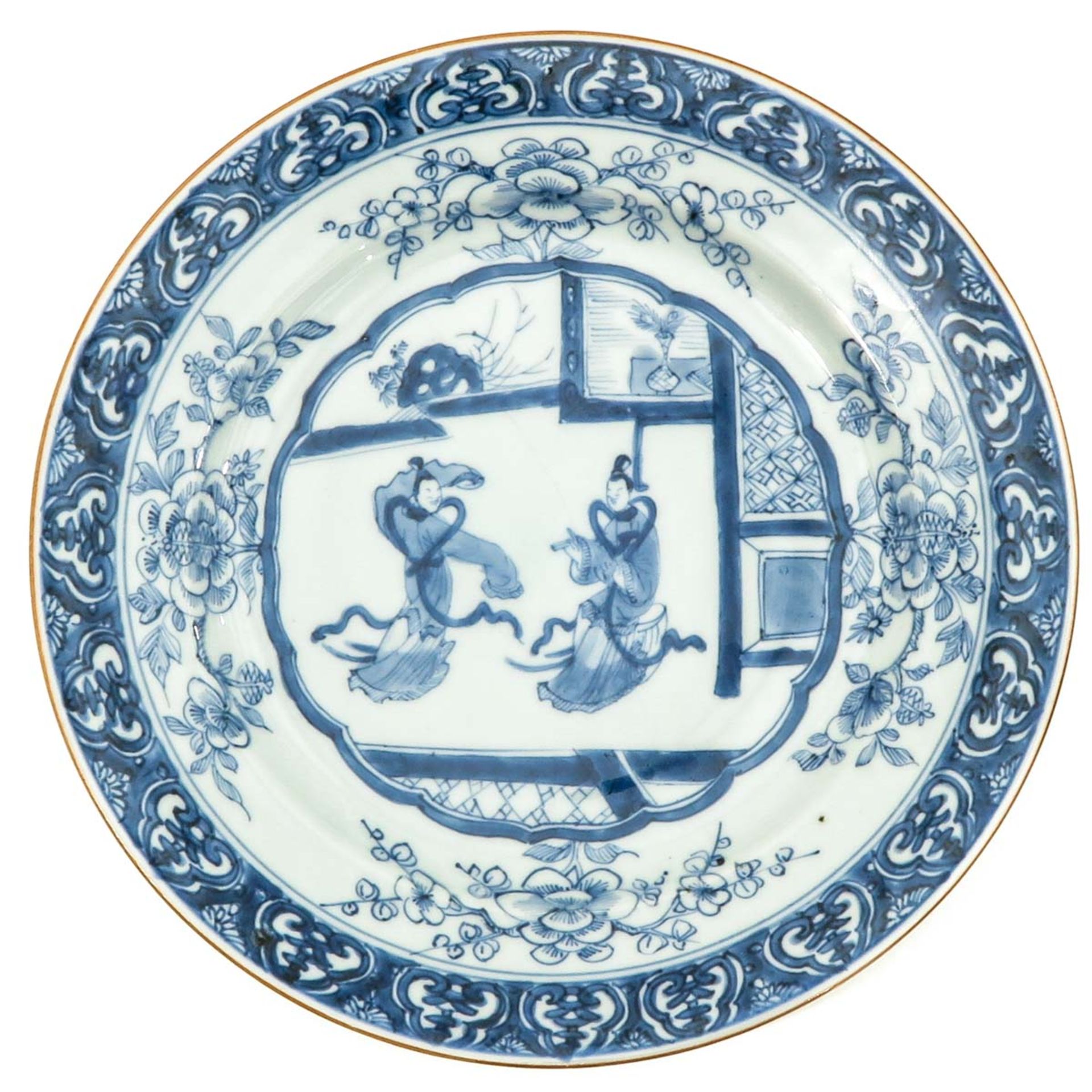 A Pair of Blue and White Plates - Bild 3 aus 9