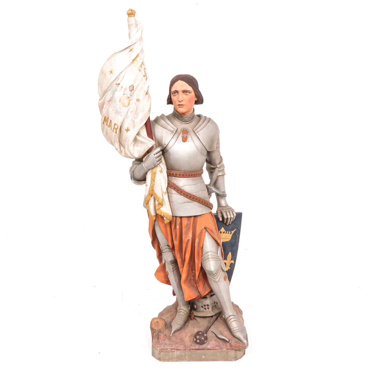 A 19th Century Sculpture of Joan of Arc