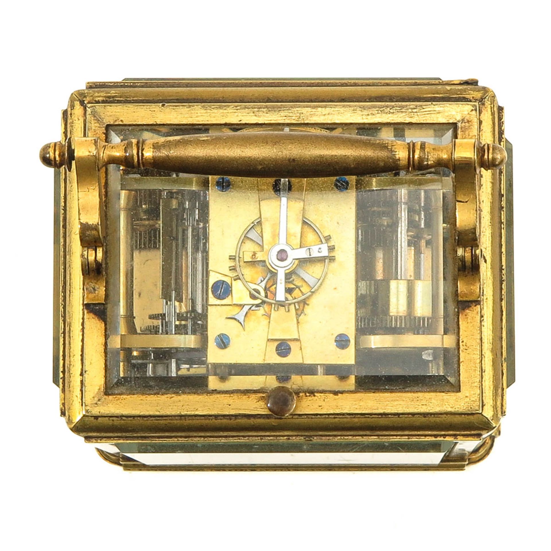 Carriage clock - Image 5 of 9