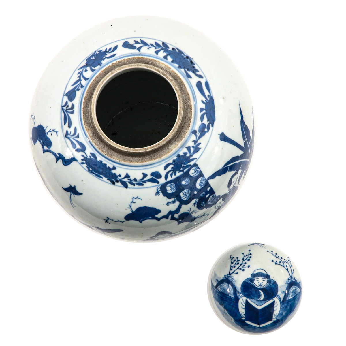A Blue and White Ginger Jar - Image 5 of 10