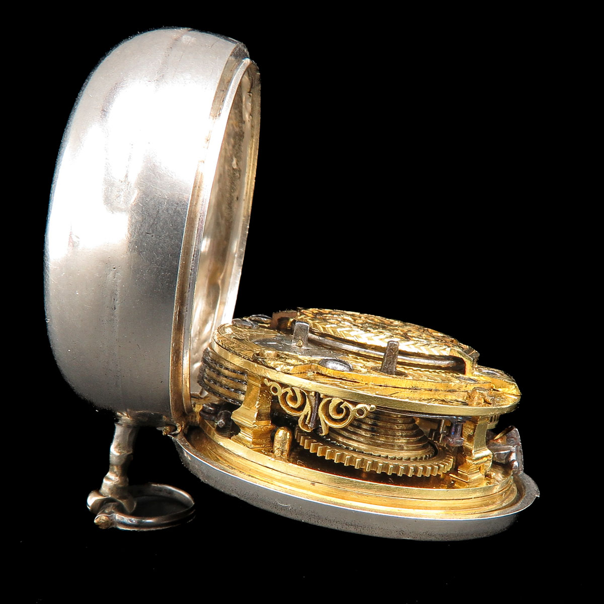 A Silver Pocket Watch - Image 6 of 7