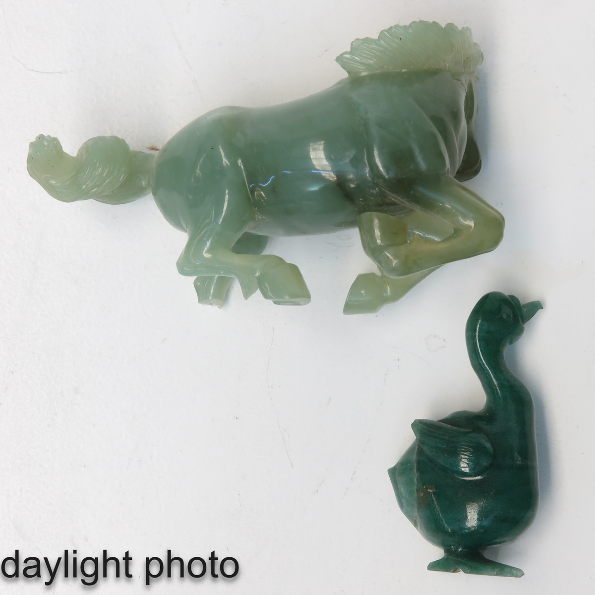A Collection of 6 Jade Sculptures - Image 8 of 9