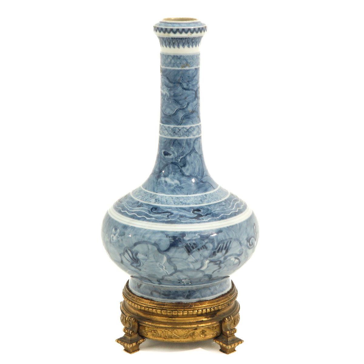 A Blue and White Vase