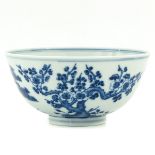 A Blue and White Bowl