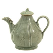 A Celadon Teapot