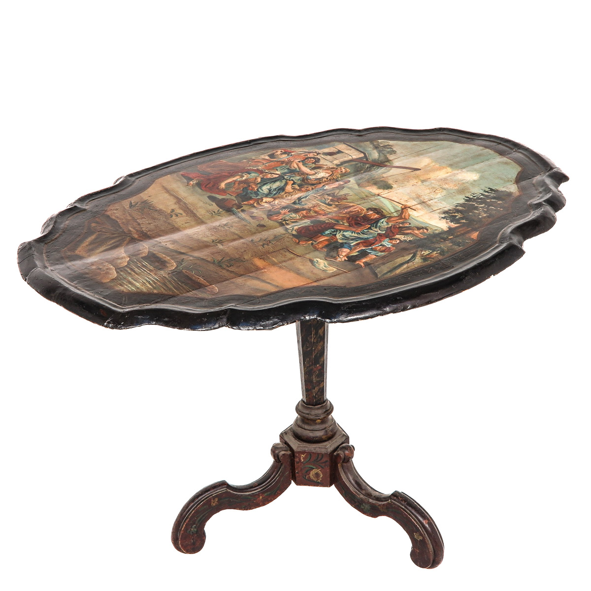 An 18th Century Folding Table