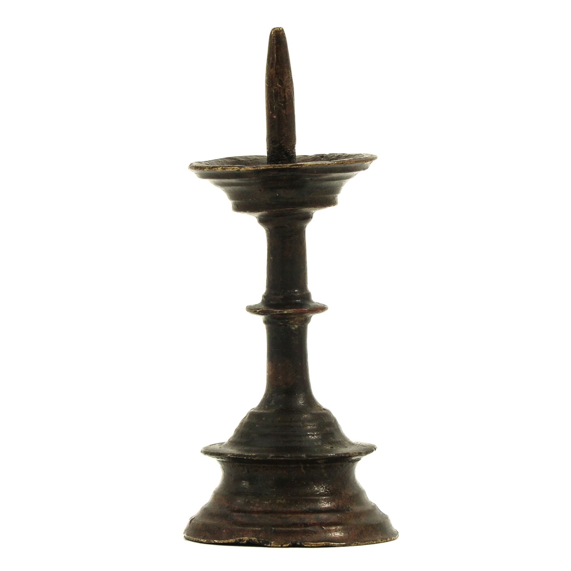 A 16th Century Miniature Candlestick - Image 3 of 7