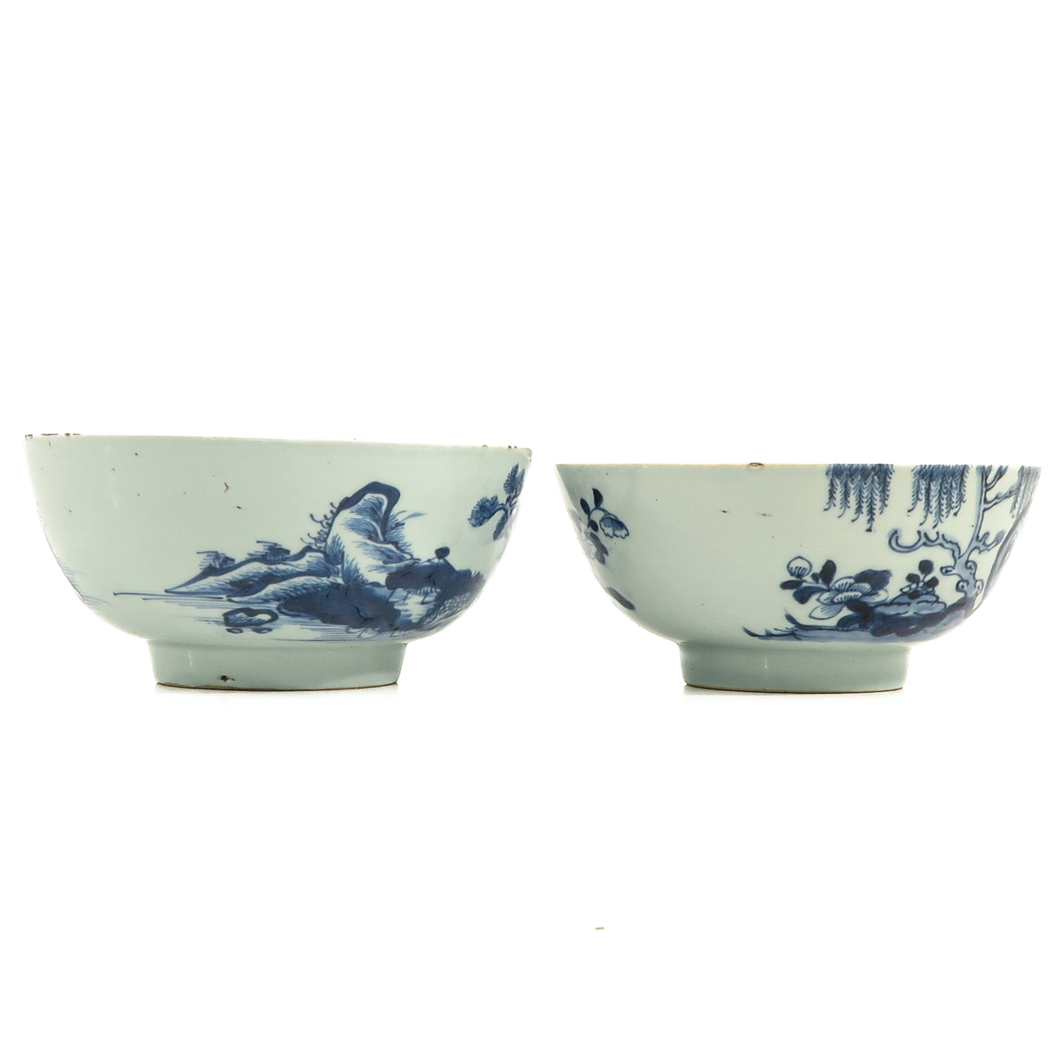 A Pair of Blue and White Bowls - Image 4 of 10