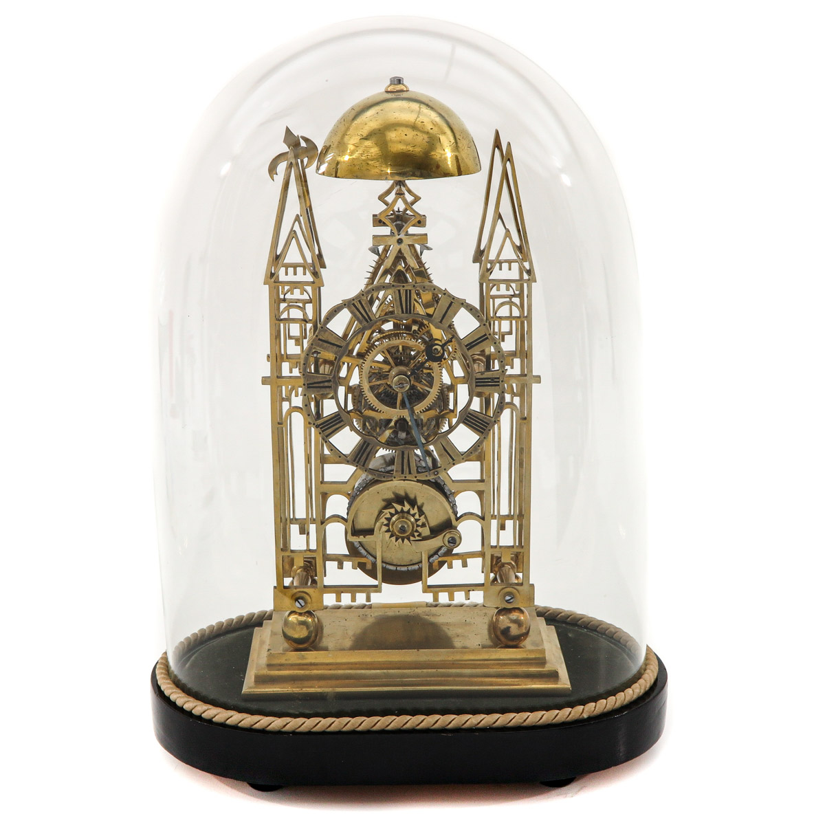 A 19th Century Skeleton Clock