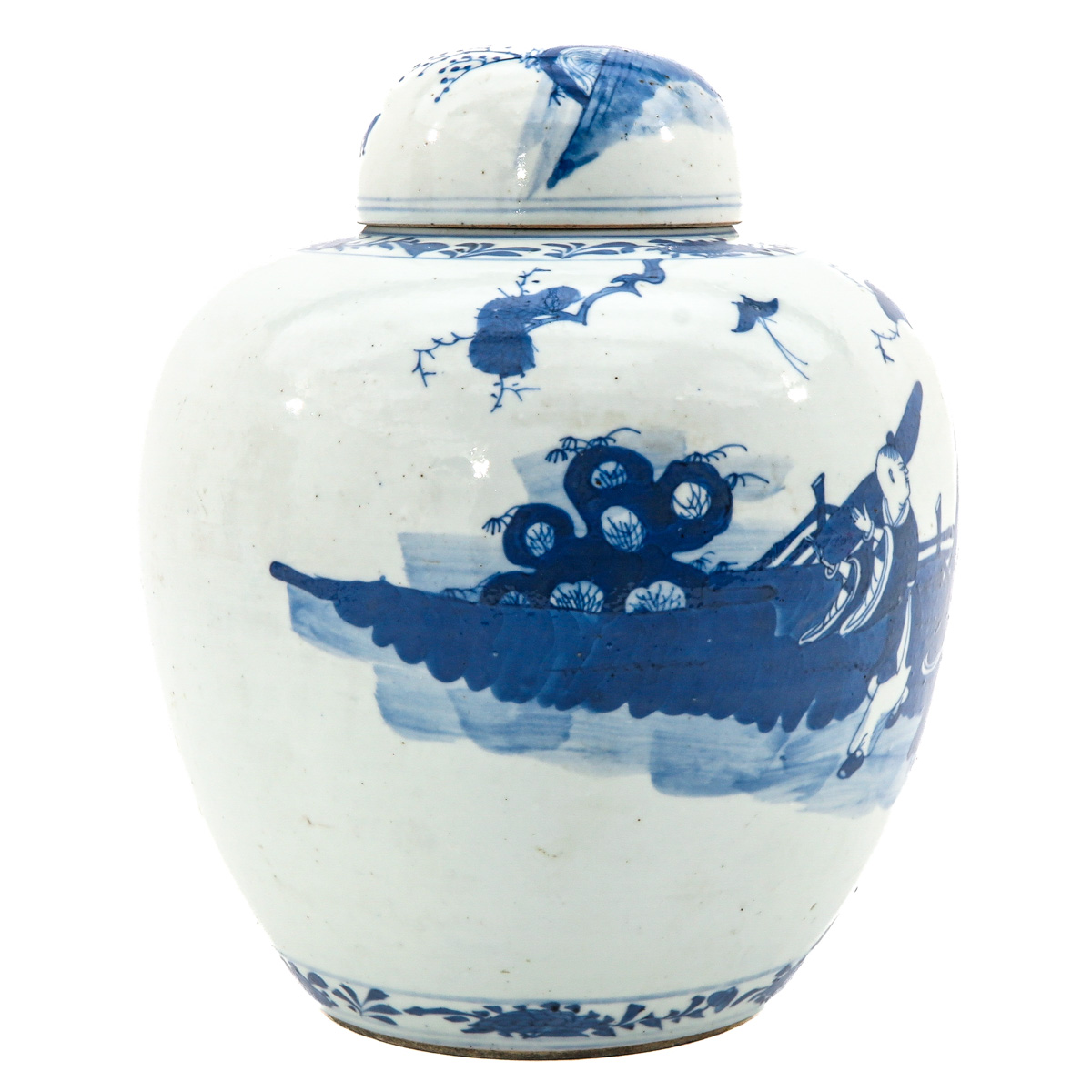 A Blue and White Ginger Jar - Image 4 of 10