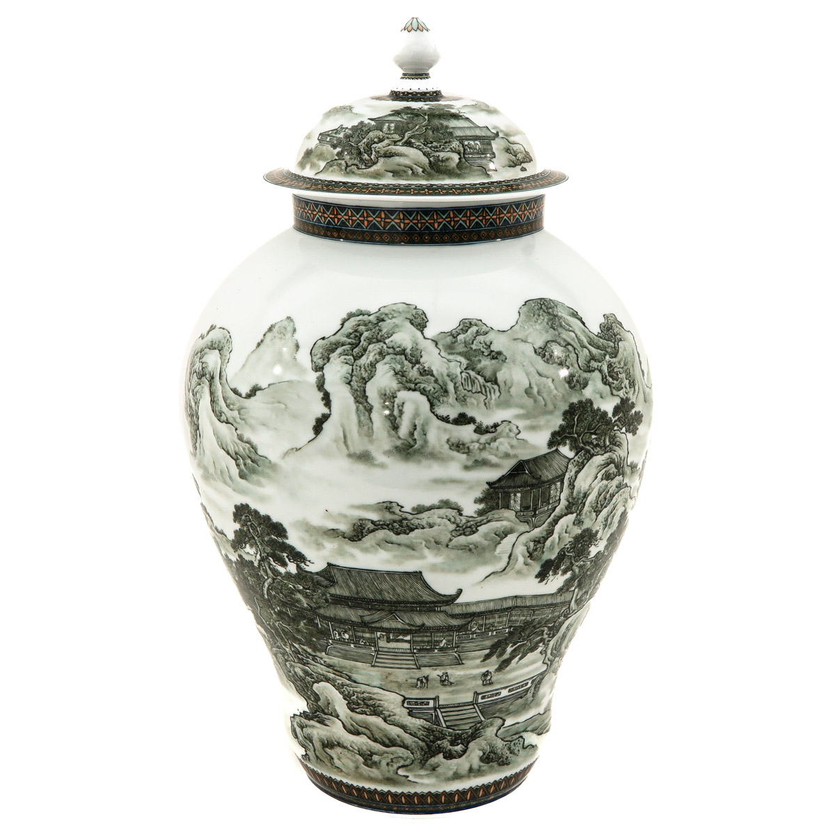 A Large Jar with Cover